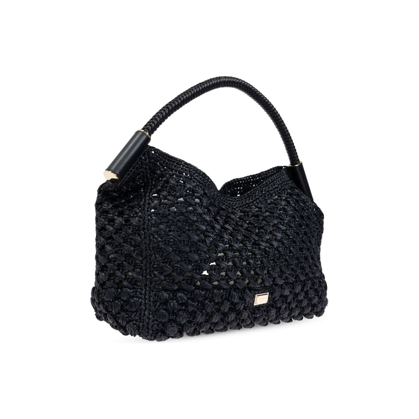 Dolce & Gabbana logo-plaque tote bag women Black Handbag Dolce & Gabbana Black