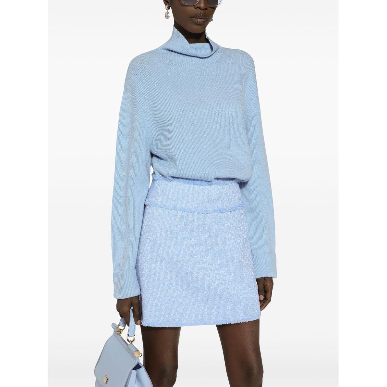 Dolce & Gabbana Skirts Clear Blue Skirts Dolce & Gabbana Lavender