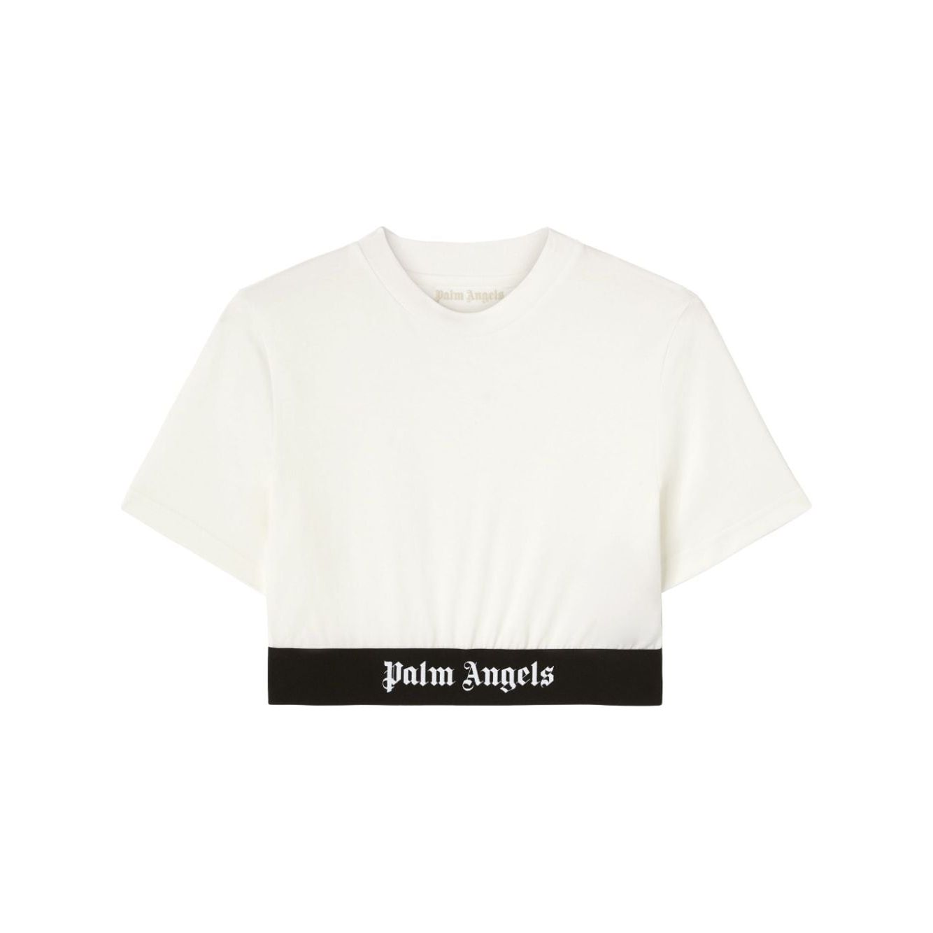 Palm Angels T-shirts and Polos White Topwear Palm Angels White Smoke