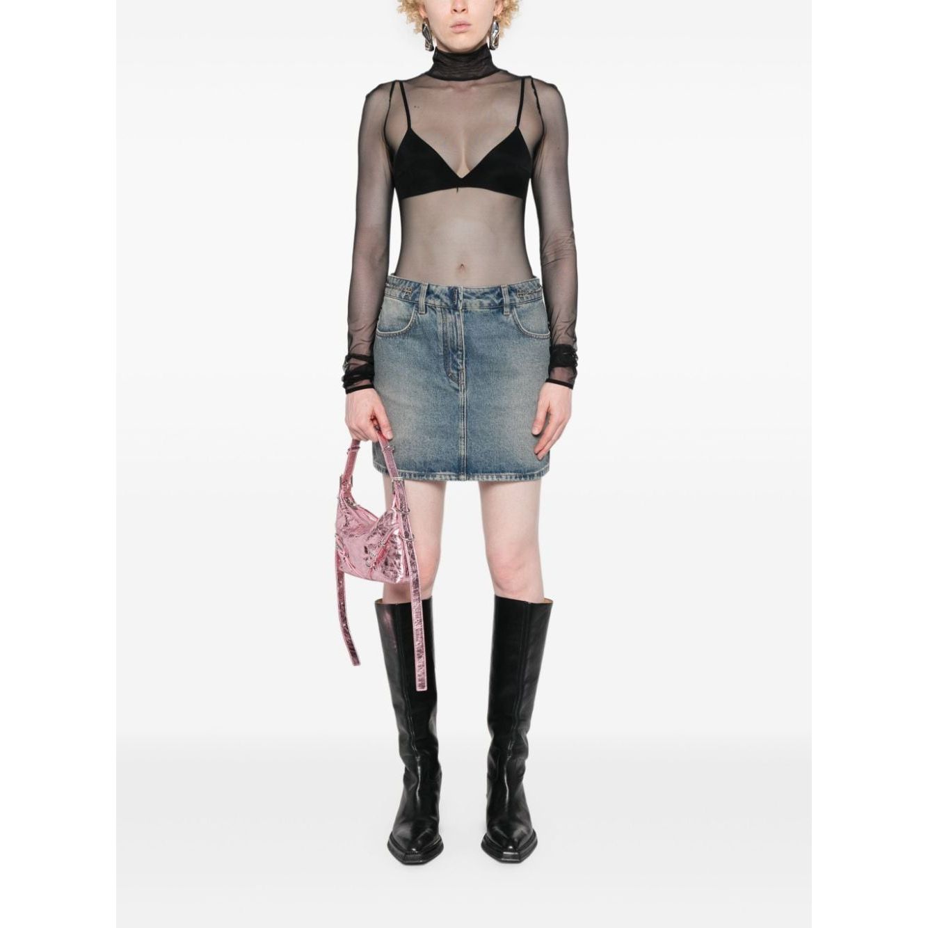 Givenchy Skirts Clear Blue Skirts Givenchy White Smoke
