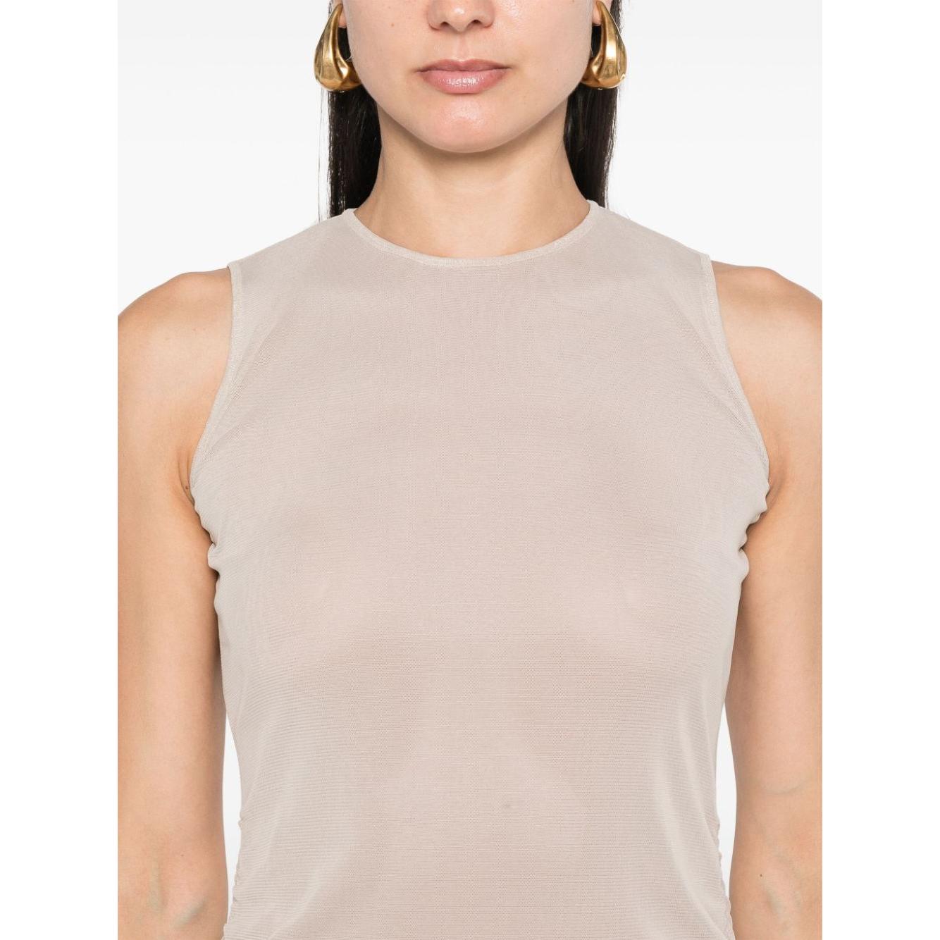 Saint Laurent Dresses Beige Dresses Saint Laurent Light Gray