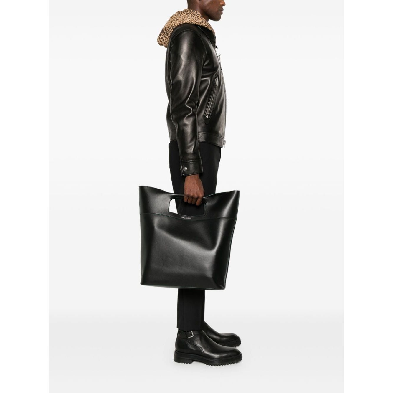 Alexander McQueen The Square Tote Bag Handbag Alexander Mcqueen Dark Slate Gray