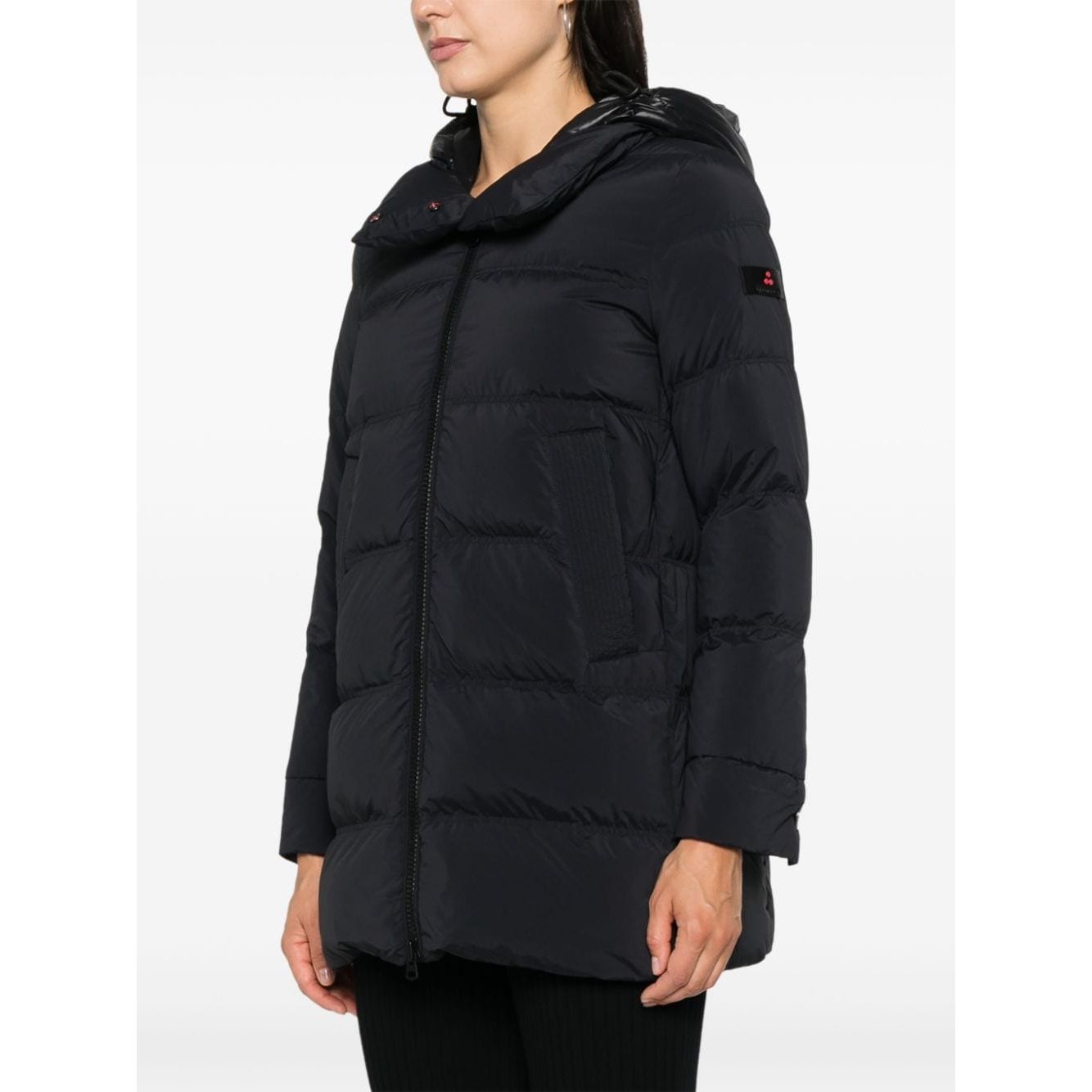 Peuterey Coats Black Jackets Peuterey White Smoke