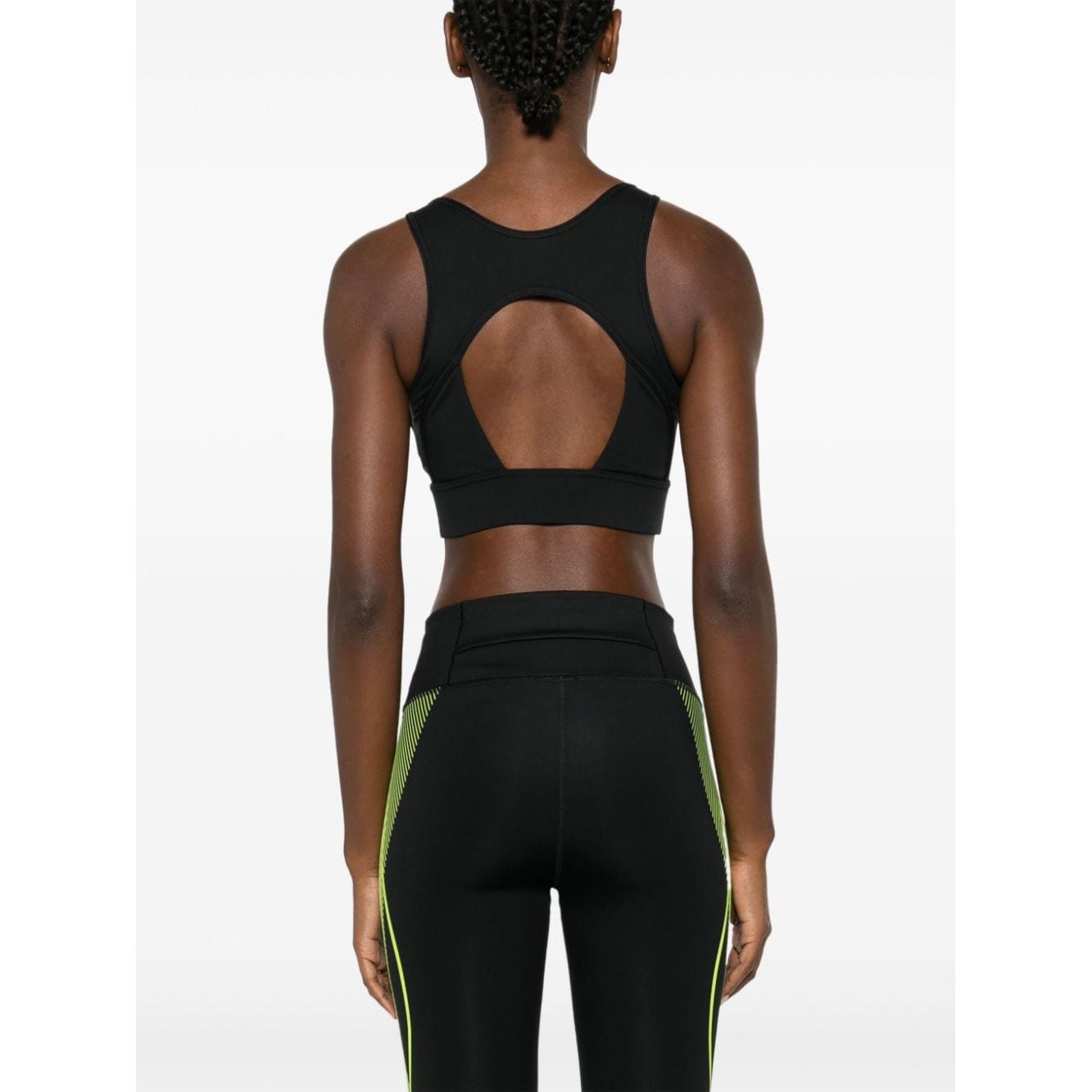 Adidas By Stella McCartney Top Black Topwear Adidas By Stella McCartney White Smoke