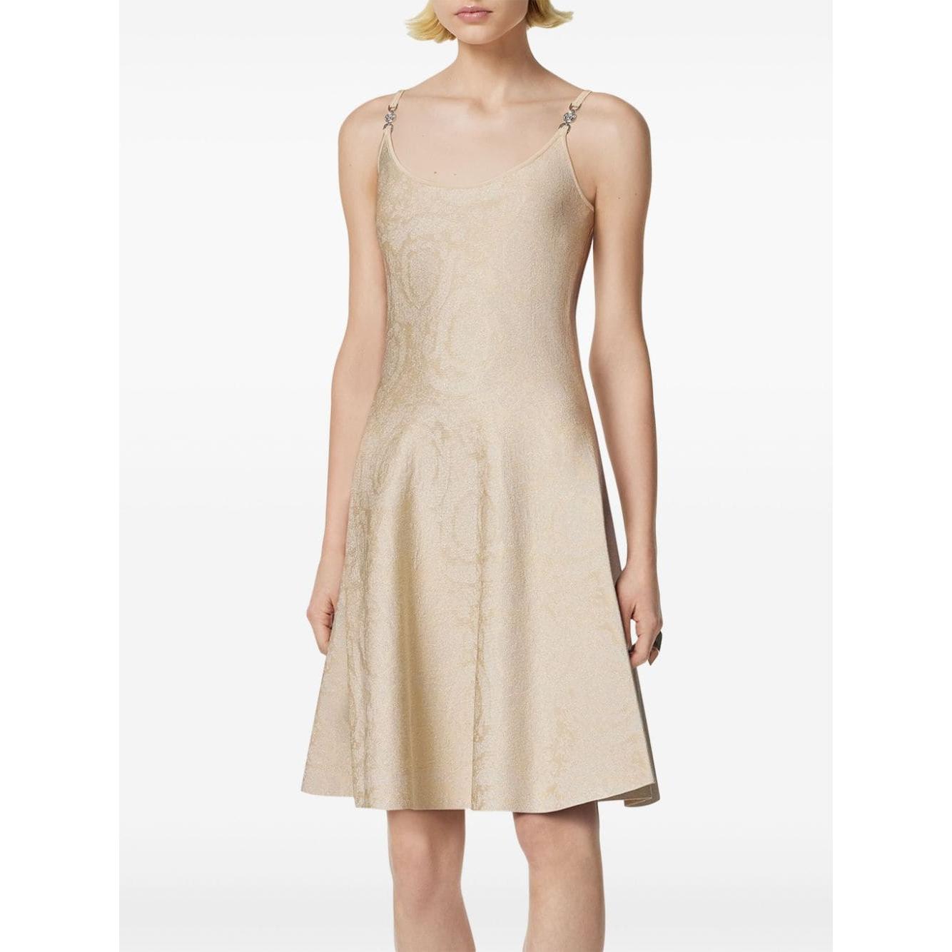 Versace Dresses Beige Dresses Versace White Smoke
