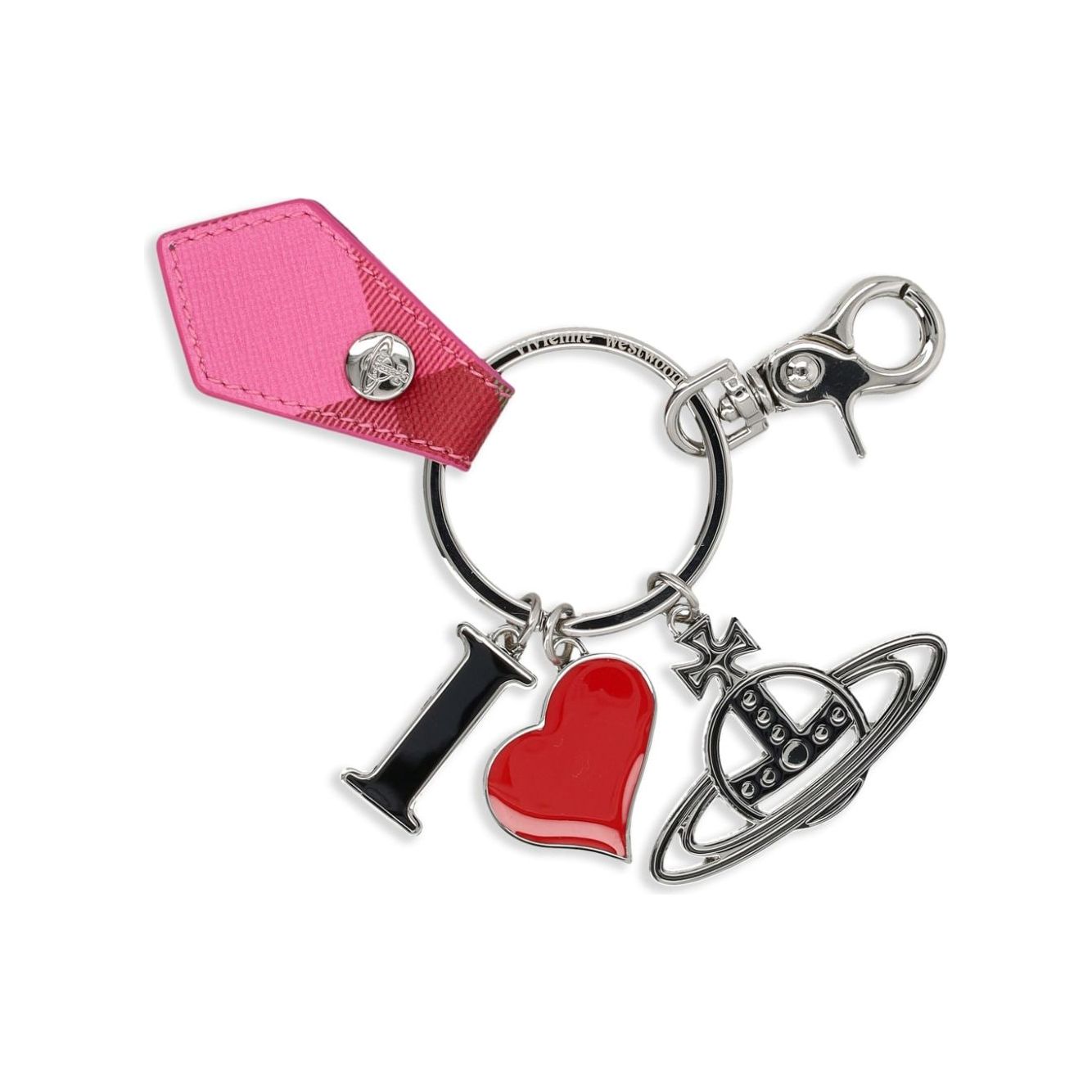 Vivienne Westwood Keychains MultiColour Small Leather Goods Vivienne Westwood Thistle