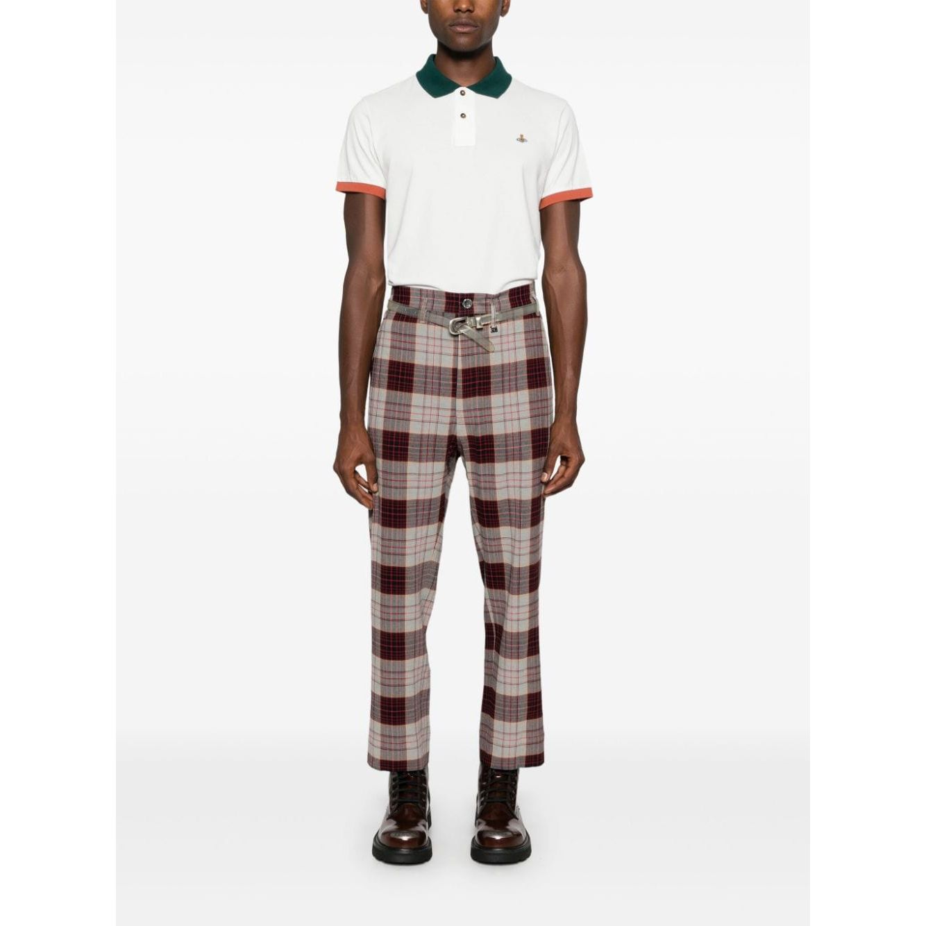 Vivienne Westwood Trousers Red Trousers Vivienne Westwood White Smoke
