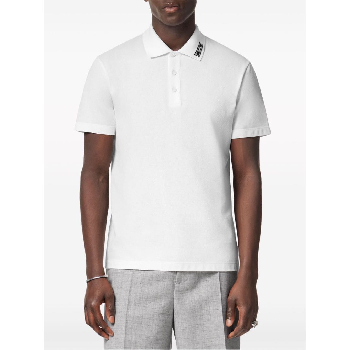 Versace T-shirts and Polos White Topwear Versace Lavender