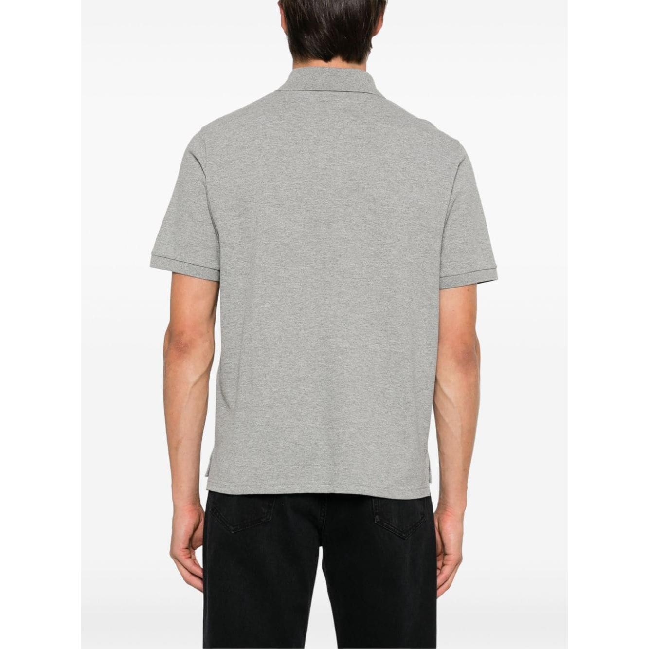 Saint Laurent T-shirts and Polos Grey Topwear Saint Laurent Light Gray