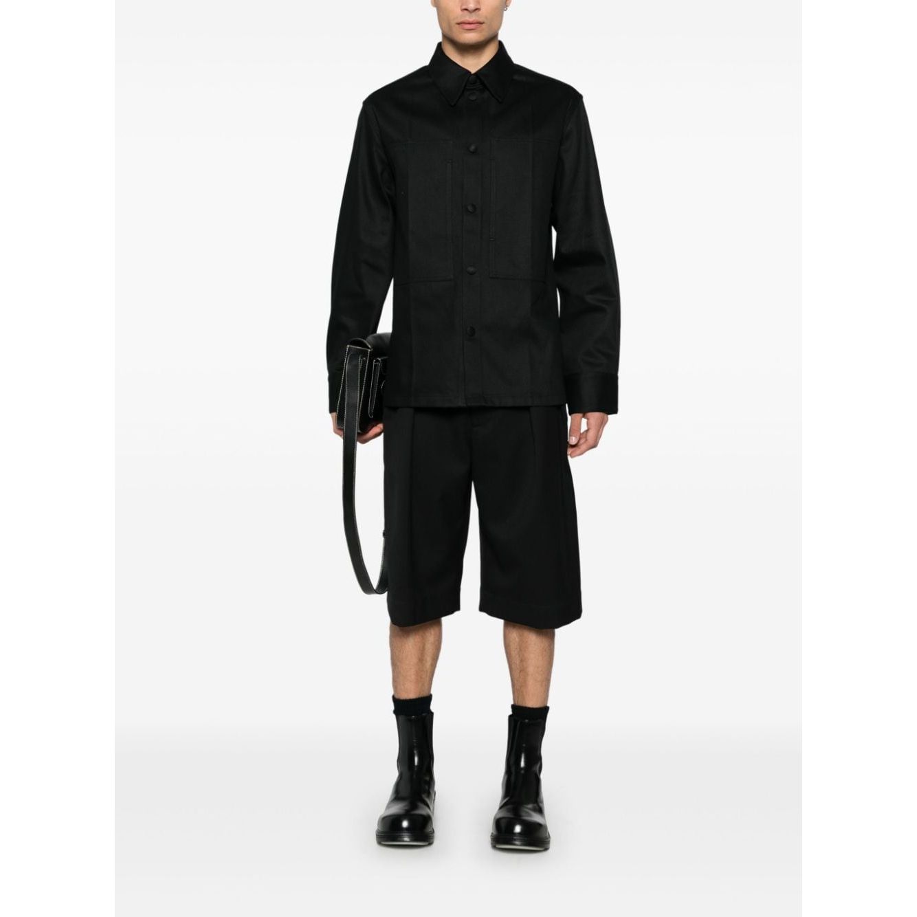 Jil Sander Shirts Black Shirts Jil Sander Black