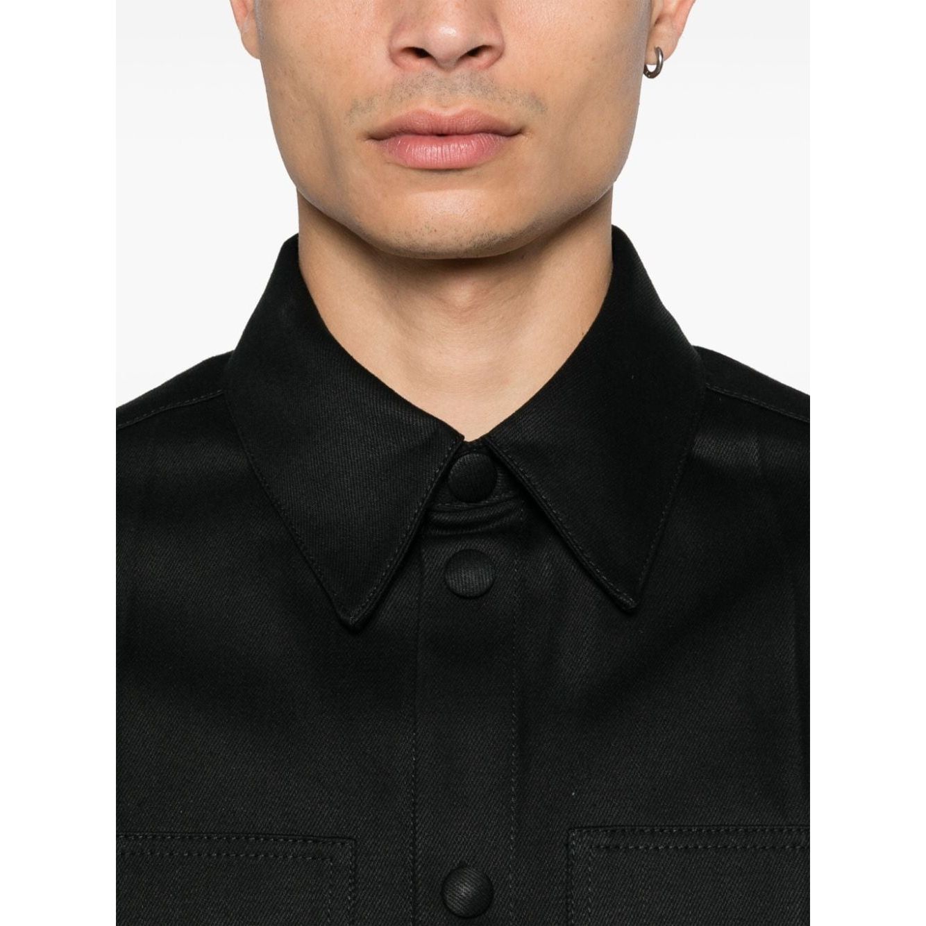 Jil Sander Shirts Black Shirts Jil Sander Wheat