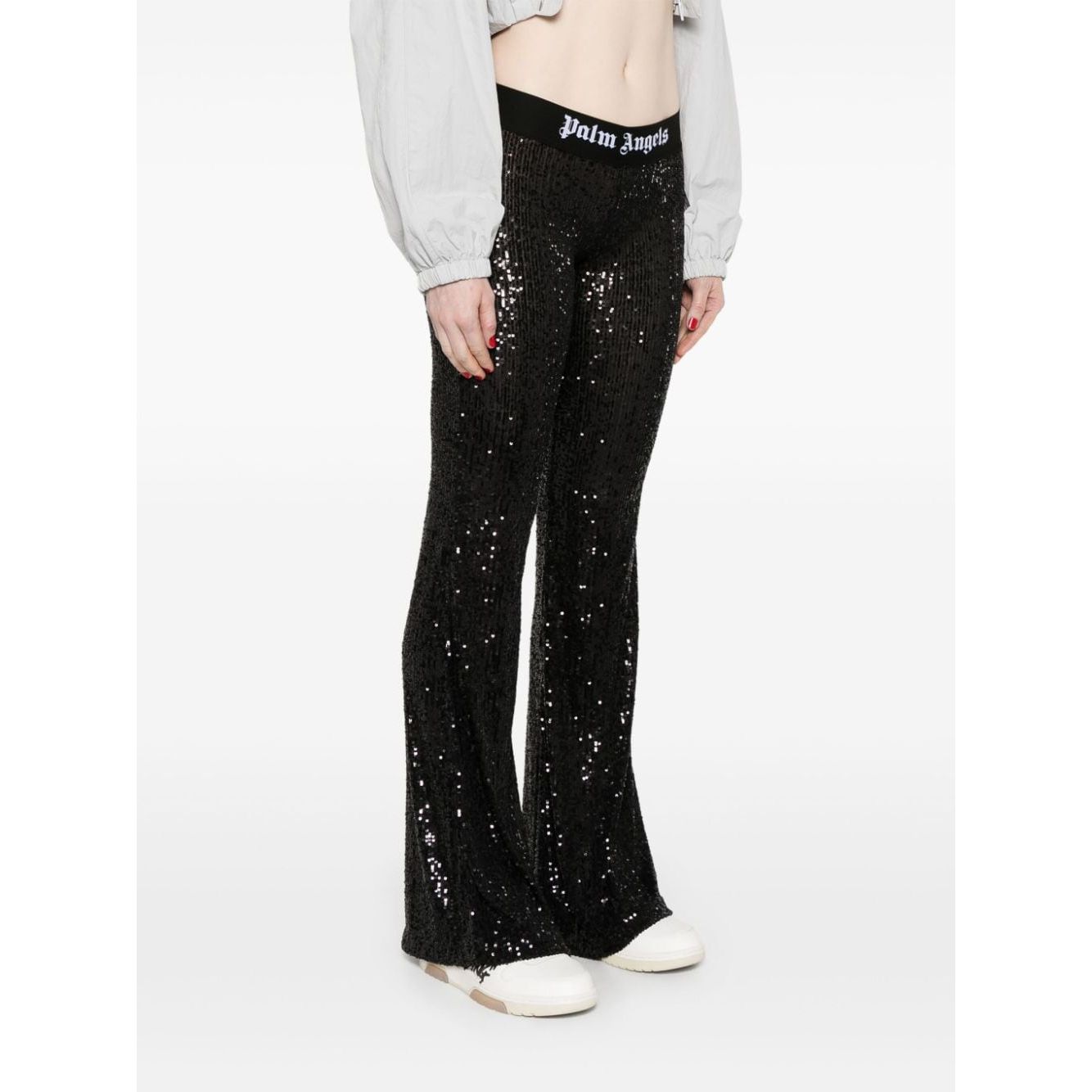 Palm Angels Trousers Black Trousers Palm Angels Black
