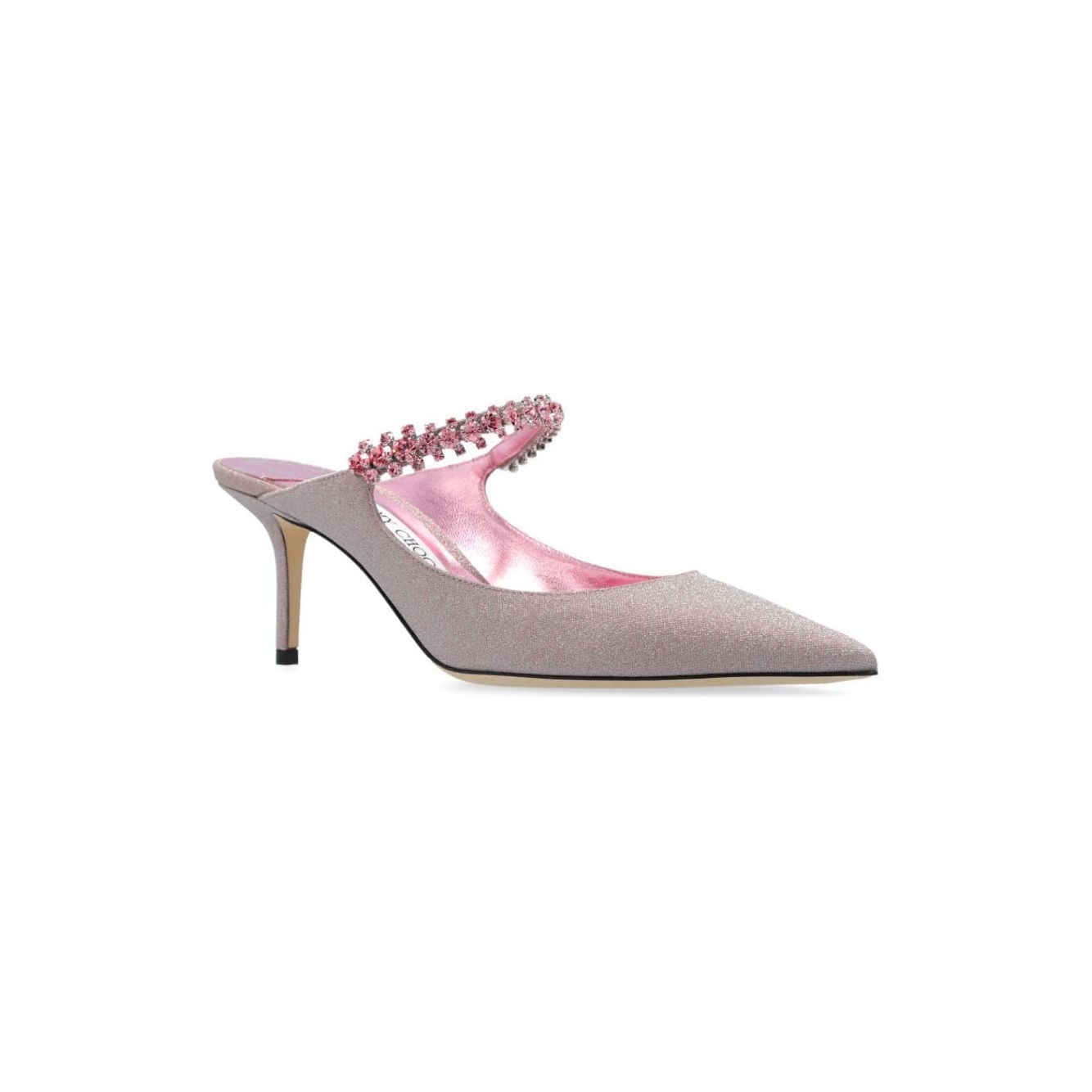 Jimmy Choo With Heel Powder High Heel Jimmy Choo Dark Gray