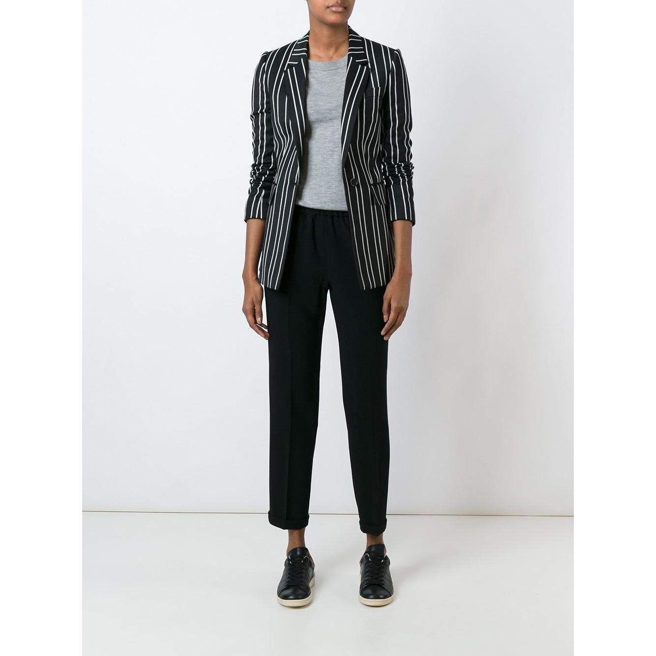 Alberto Biani Trousers Black Trousers Alberto Biani Light Gray