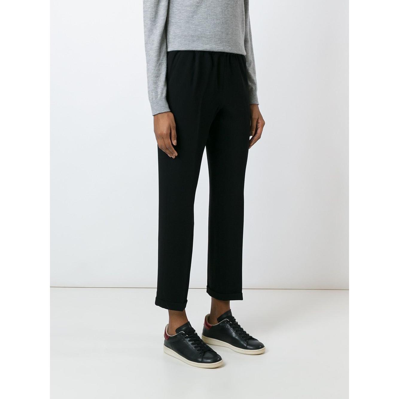 Alberto Biani Trousers Black Trousers Alberto Biani Light Gray