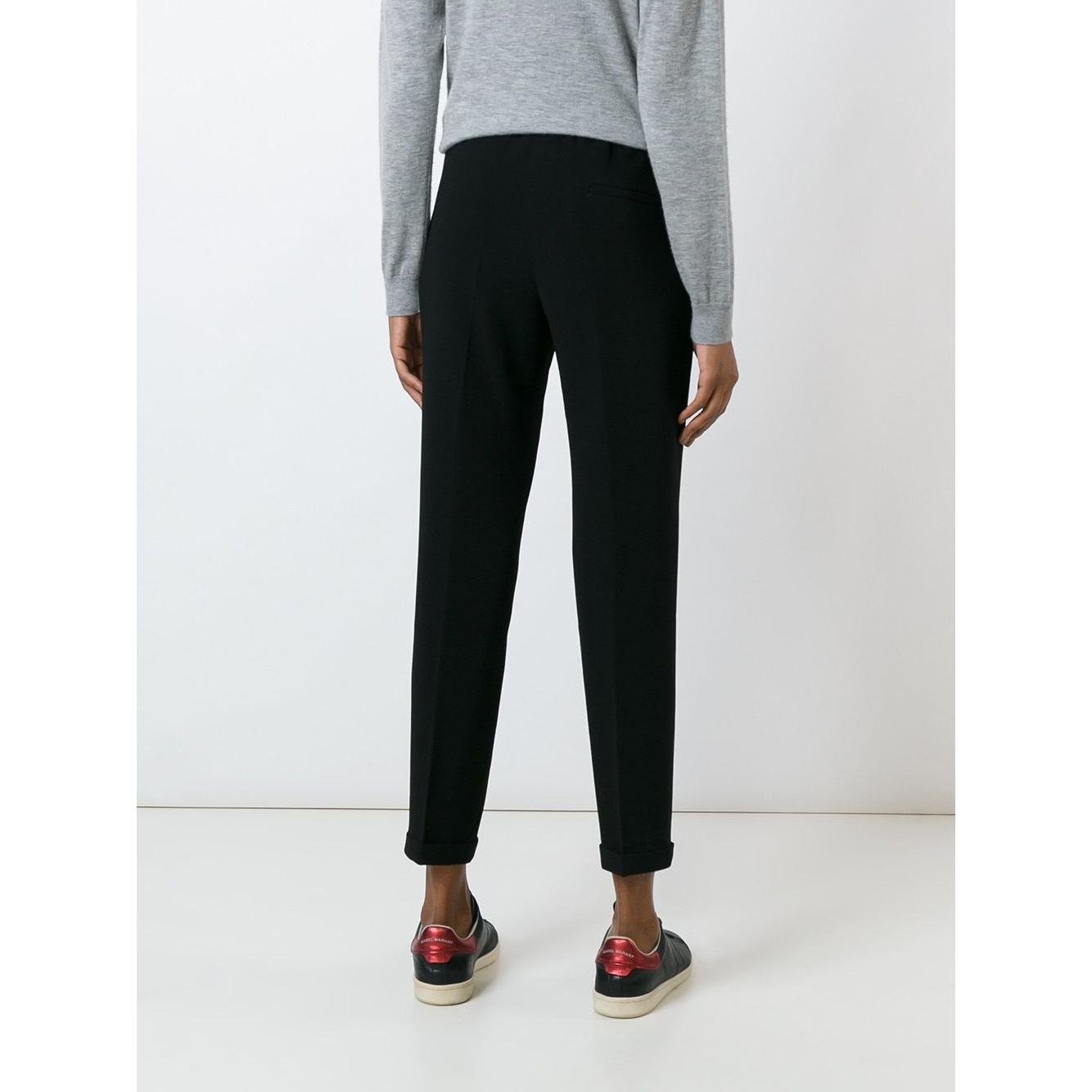 Alberto Biani Trousers Black Trousers Alberto Biani Light Gray