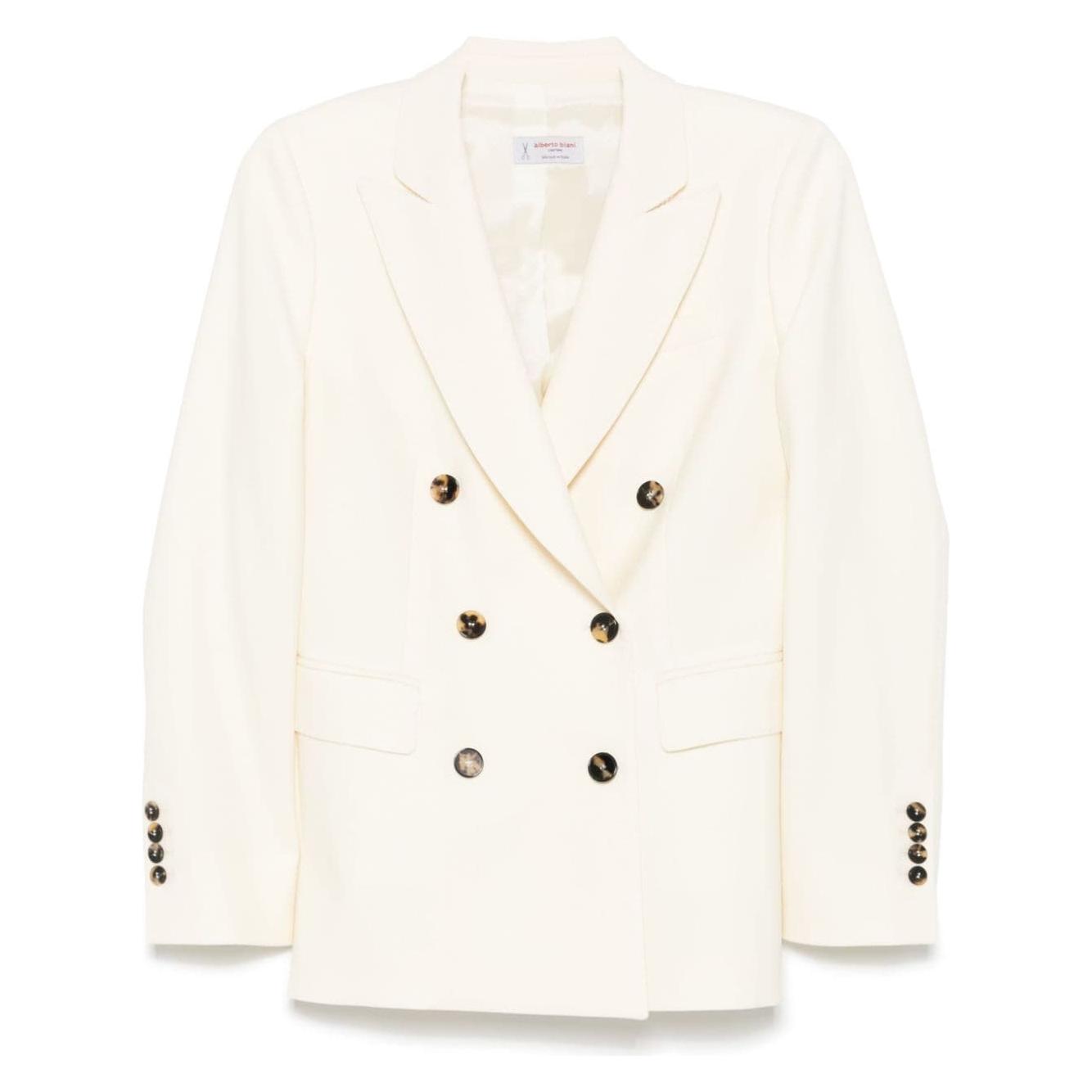 Alberto Biani Jackets White Jackets Alberto Biani Seashell