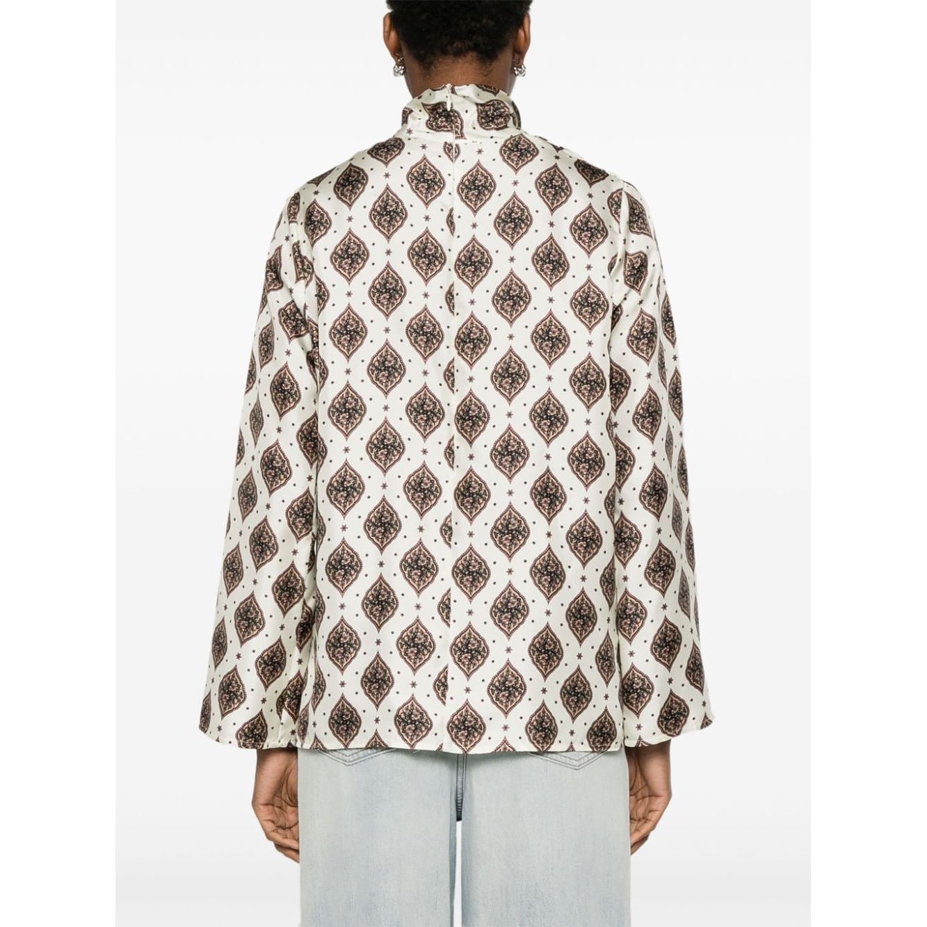 Alberto Biani Sweaters White Topwear Alberto Biani Beige