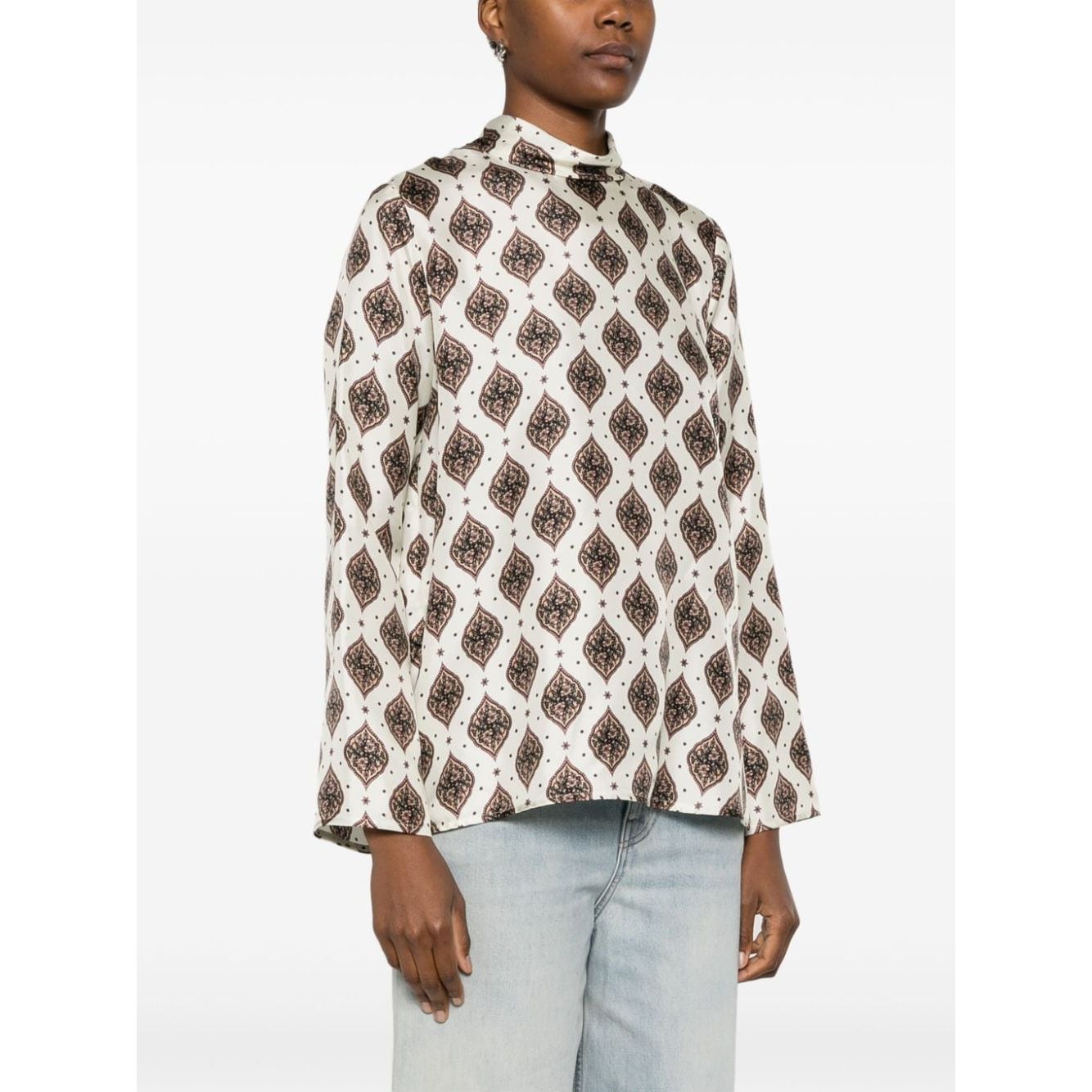 Alberto Biani Sweaters White Topwear Alberto Biani Lavender