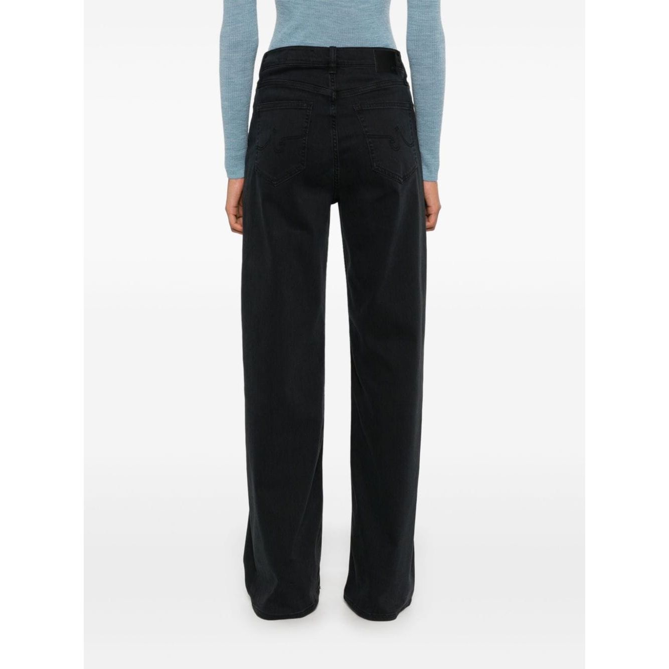 AG JEANS Jeans Black Jeans AG JEANS White Smoke