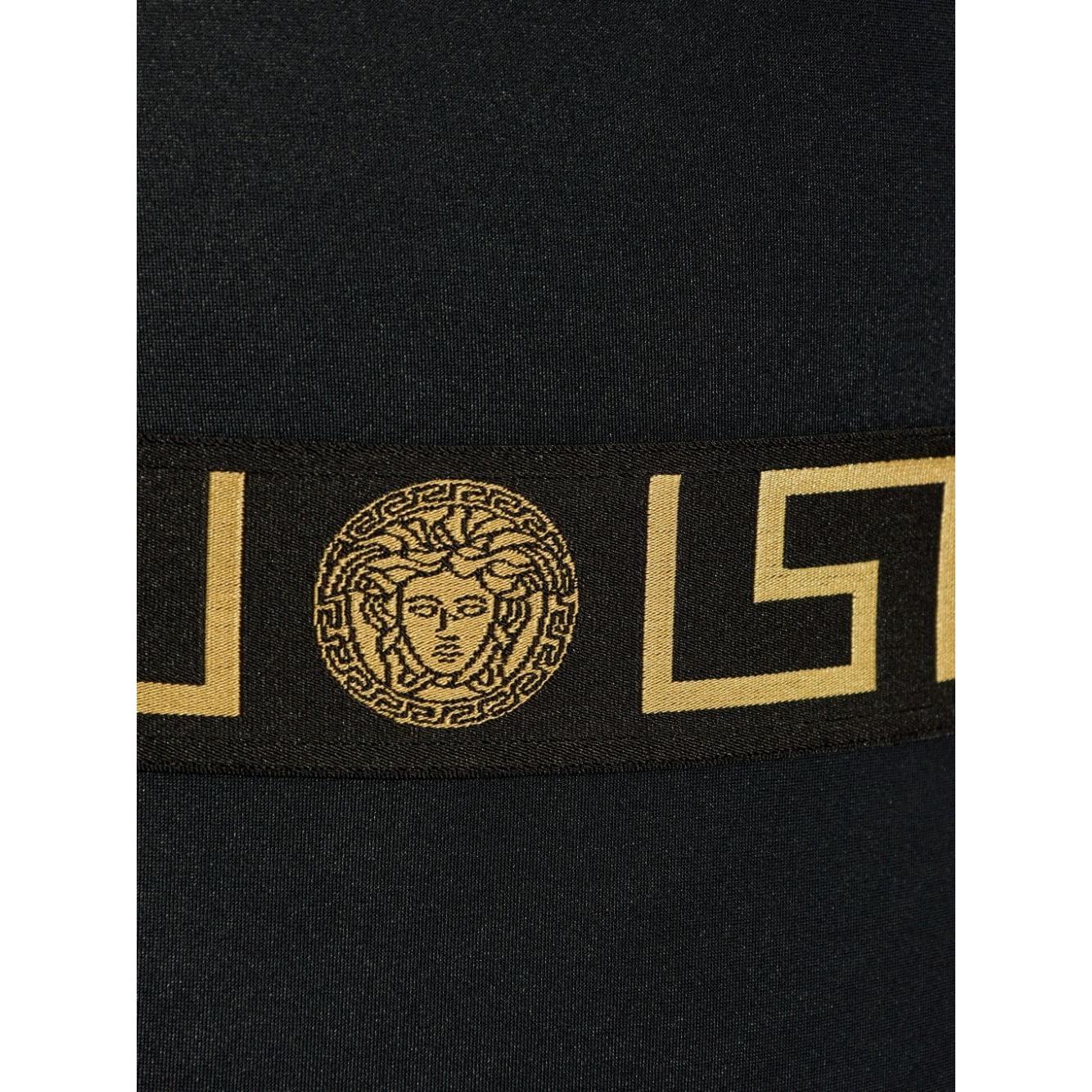 Versace Medusa scoop-neck swimsuit Beachwear & underwear Versace Black