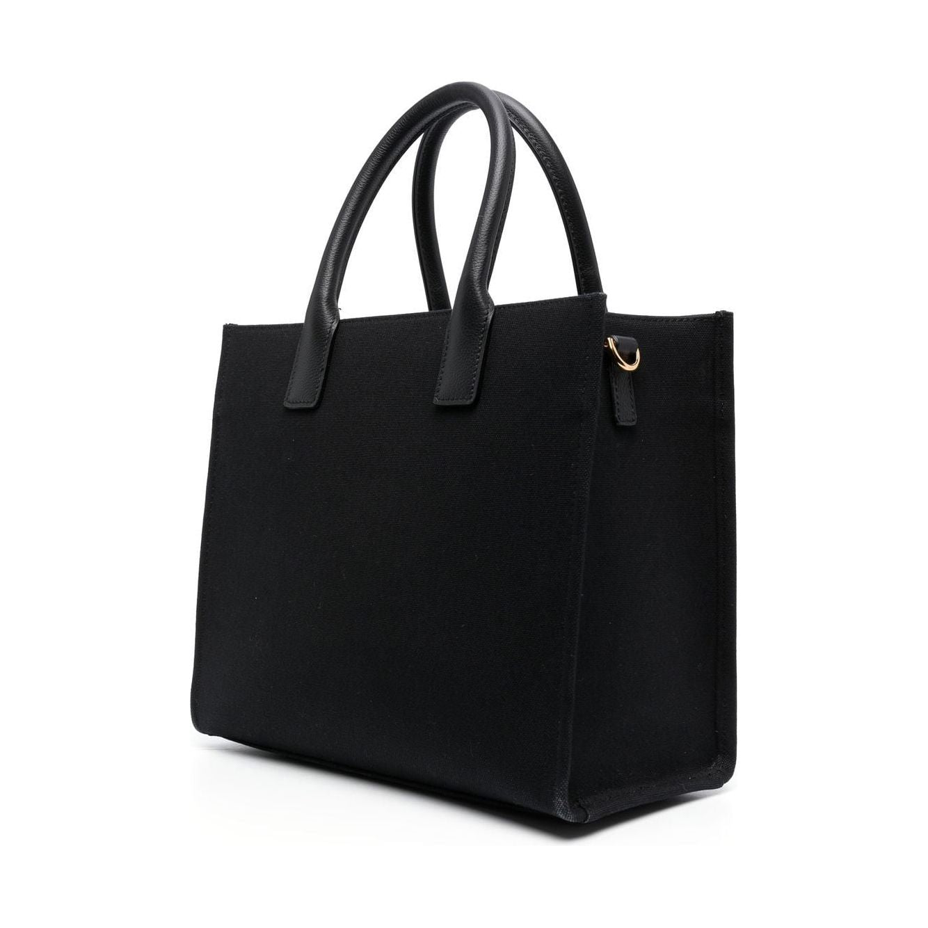 Versace small La Medusa canvas handbag Shopper Versace Black
