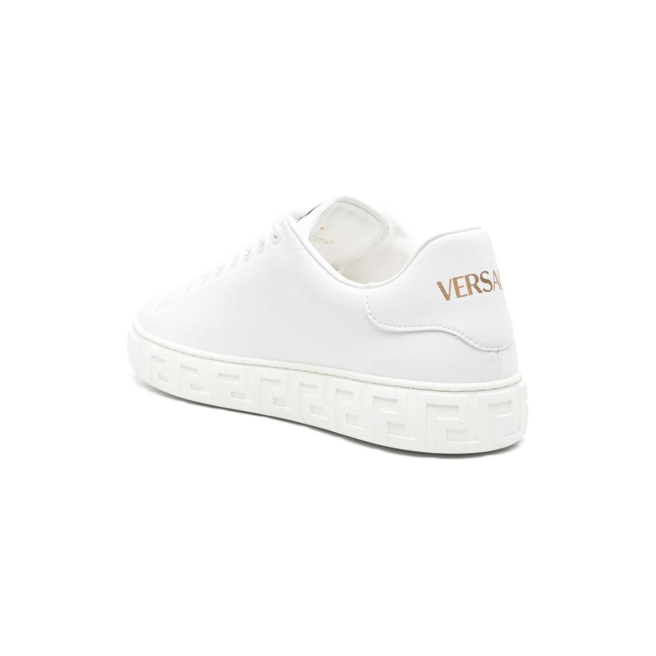 Versace greca faux leather sneakers Sneakers Versace White Smoke