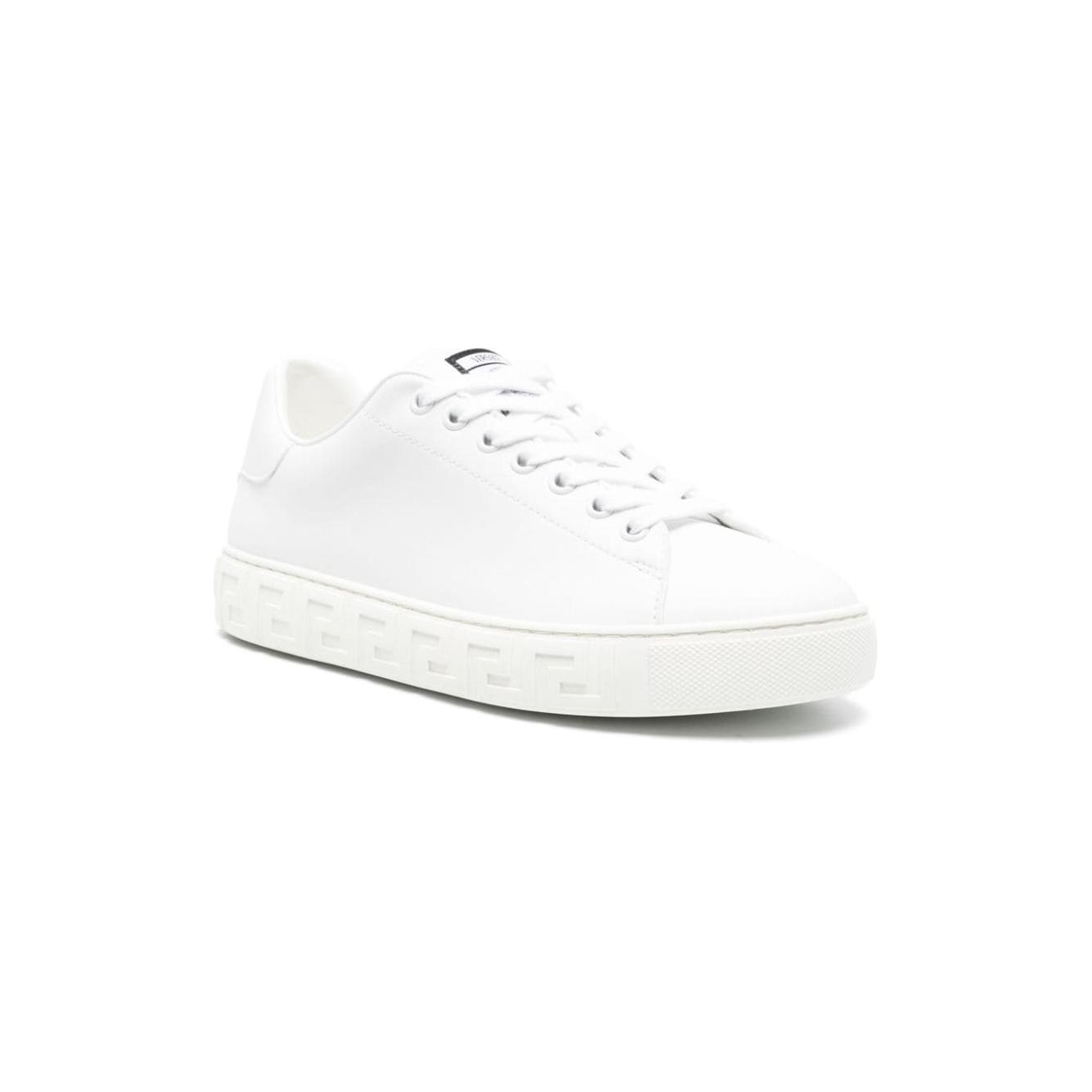 Versace greca faux leather sneakers Sneakers Versace White Smoke