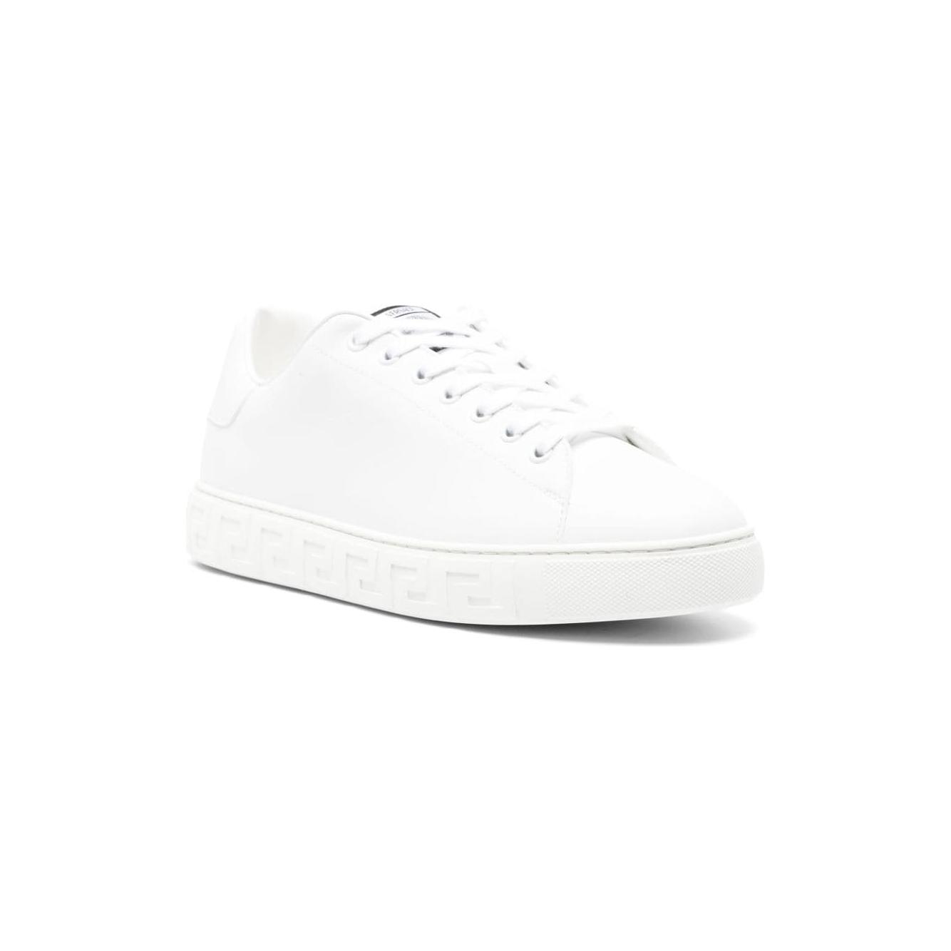 Versace greca faux leather sneakers Sneakers Versace White Smoke
