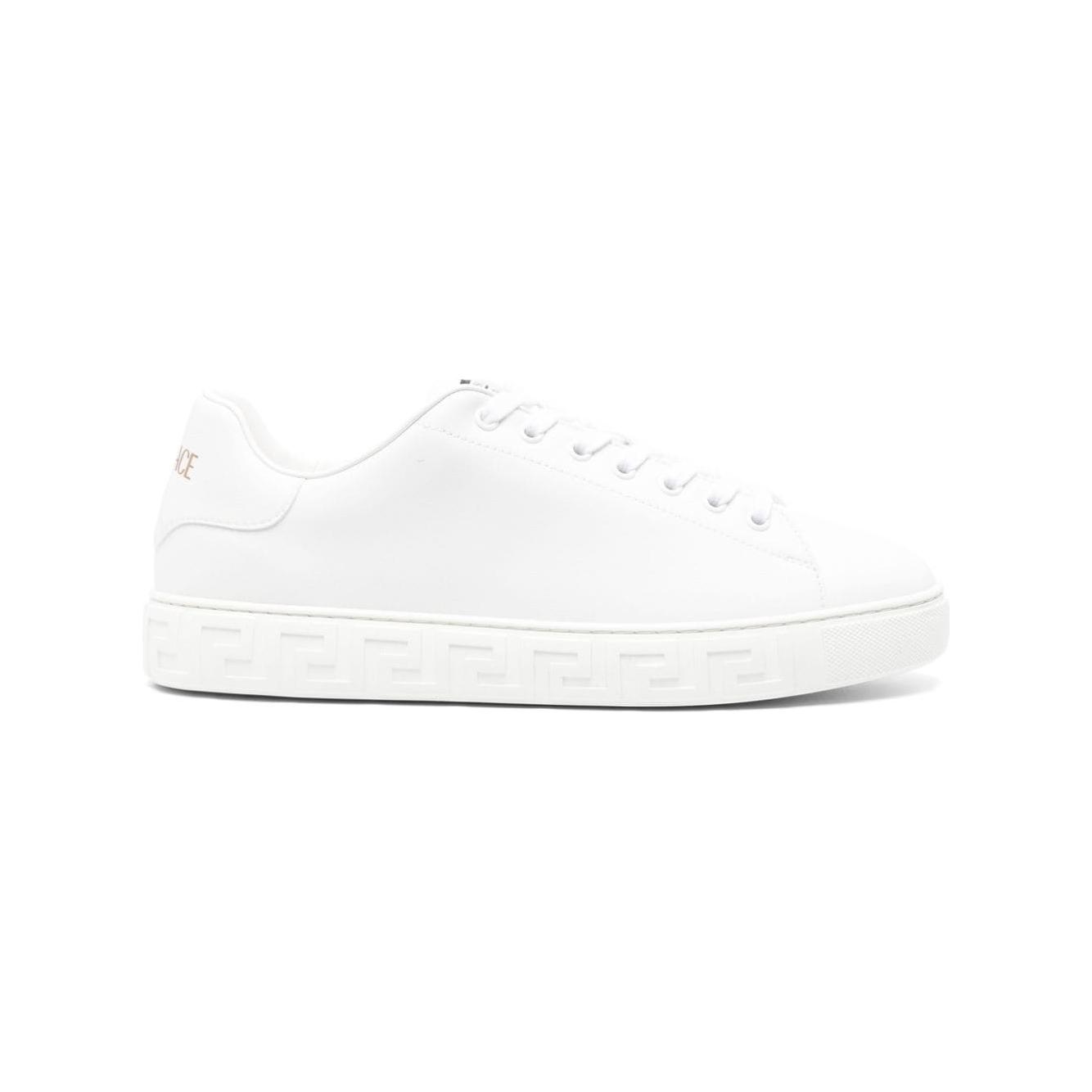 Versace greca faux leather sneakers Sneakers Versace White Smoke