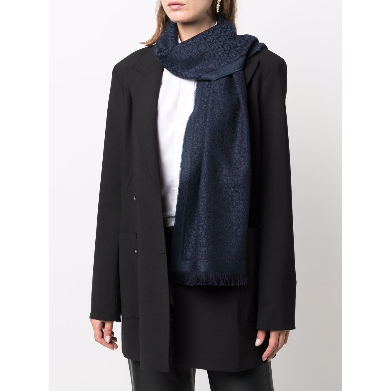 Ferragamo Scarfs Blue