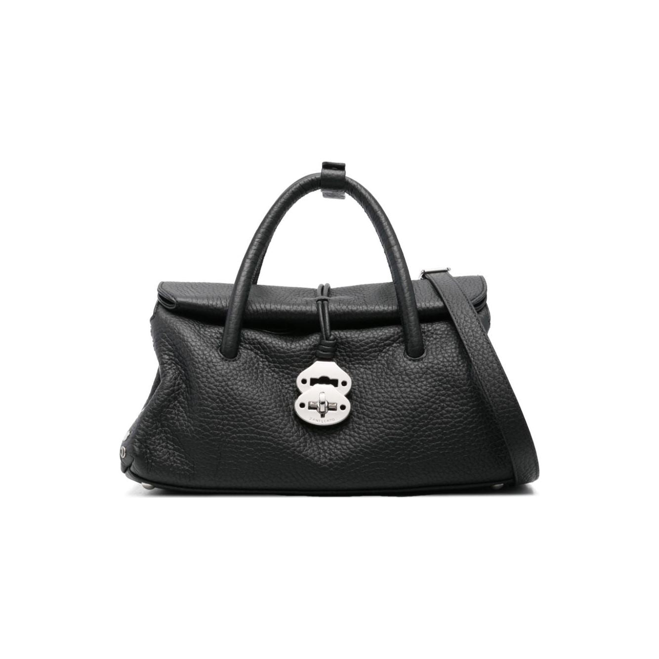 Zanellato Dotta Centauro Small Tote Bag Handbag Zanellato Dark Slate Gray