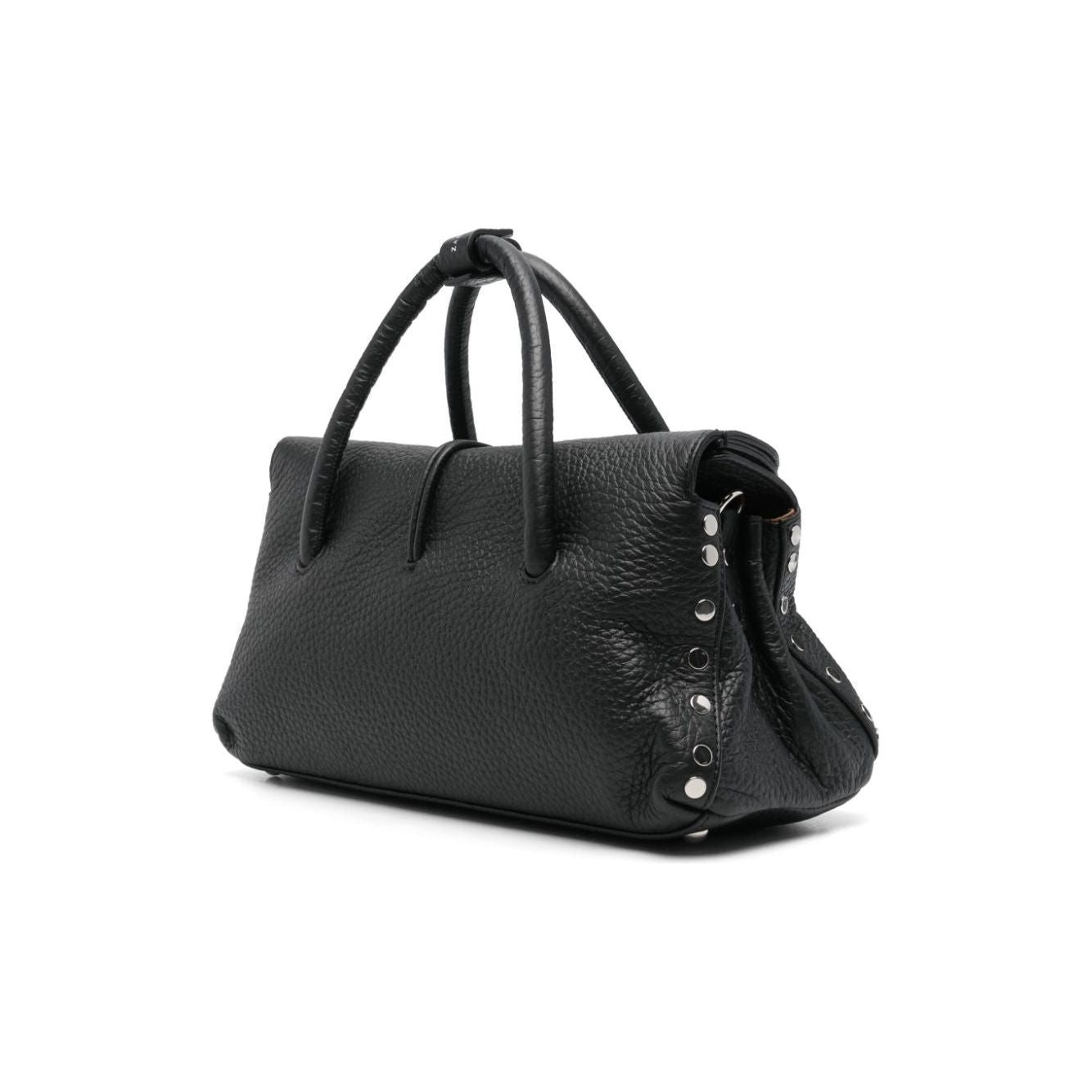Zanellato Dotta Centauro Small Tote Bag Handbag Zanellato Dark Slate Gray