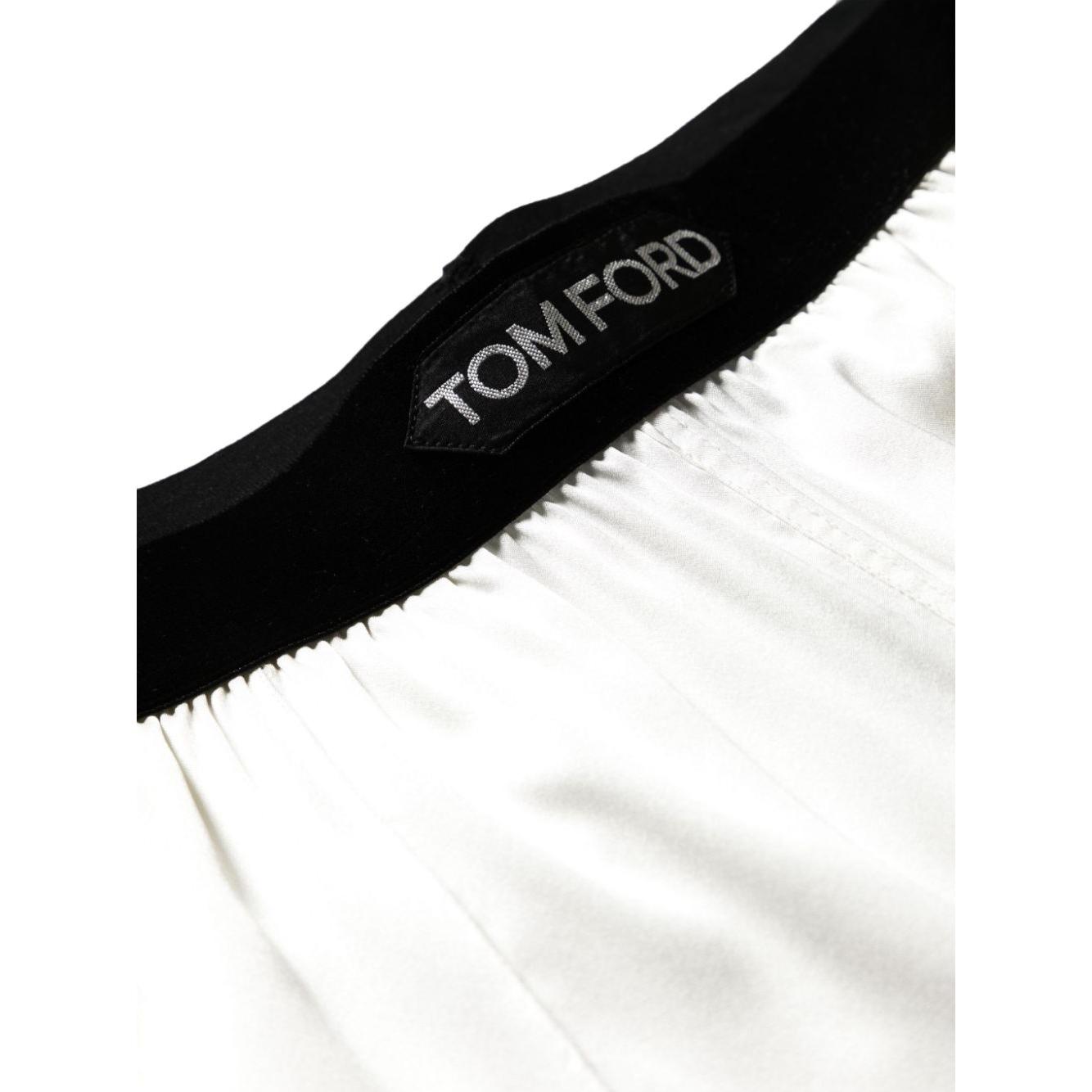Tom Ford Trousers White Trousers Tom Ford White Smoke