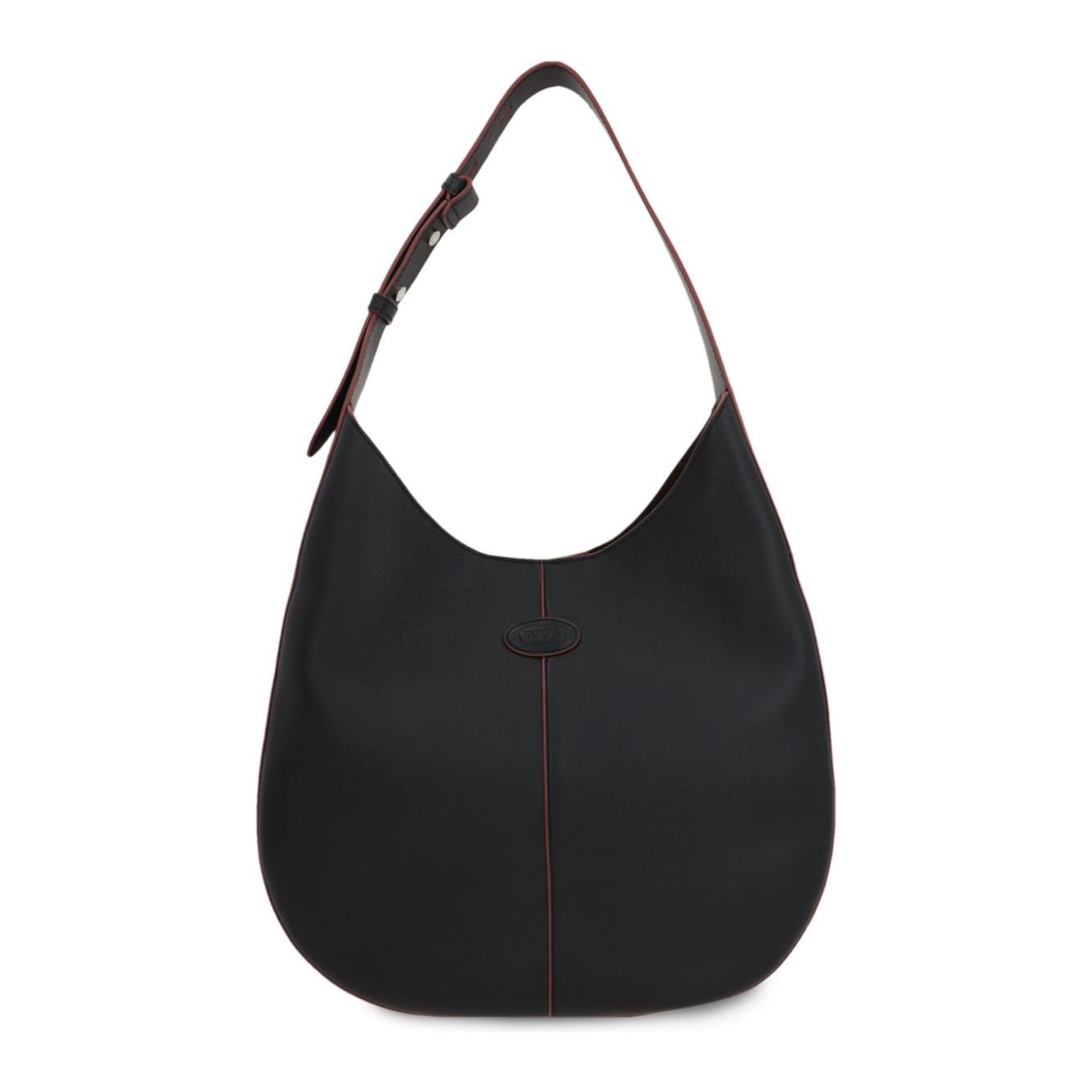 Tod's Small Hobo Leather Bag Shoulder Tod'S Dark Slate Gray