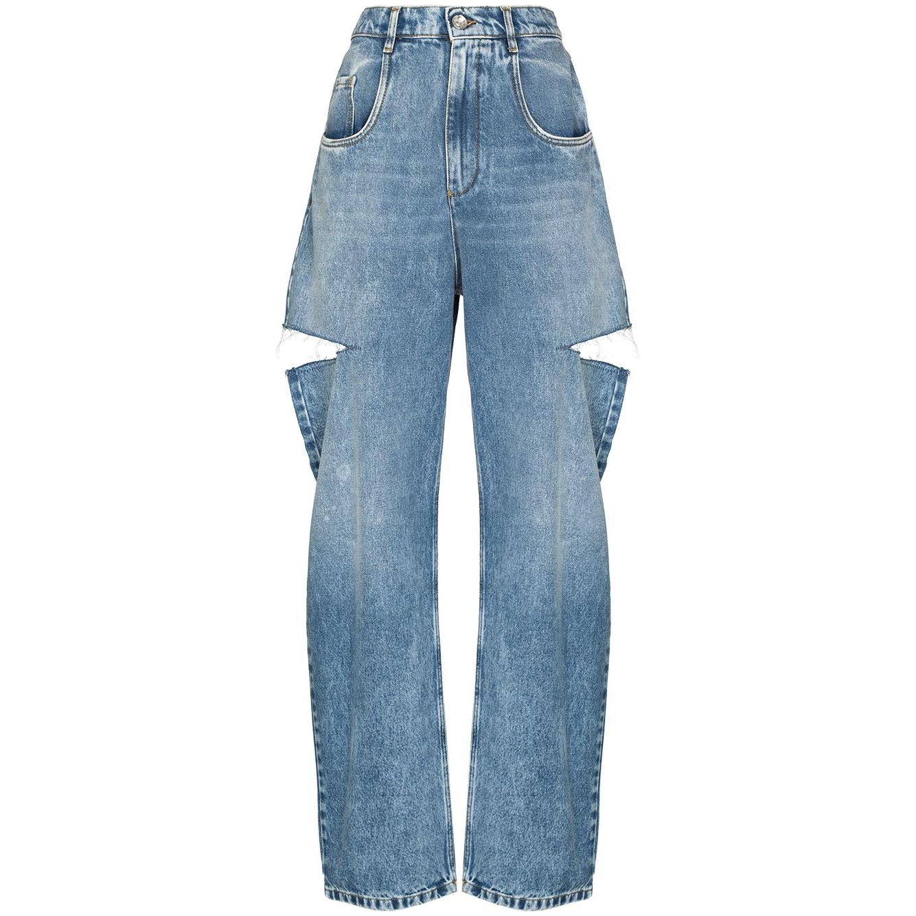 Maison Margiela distressed straight-leg jeans