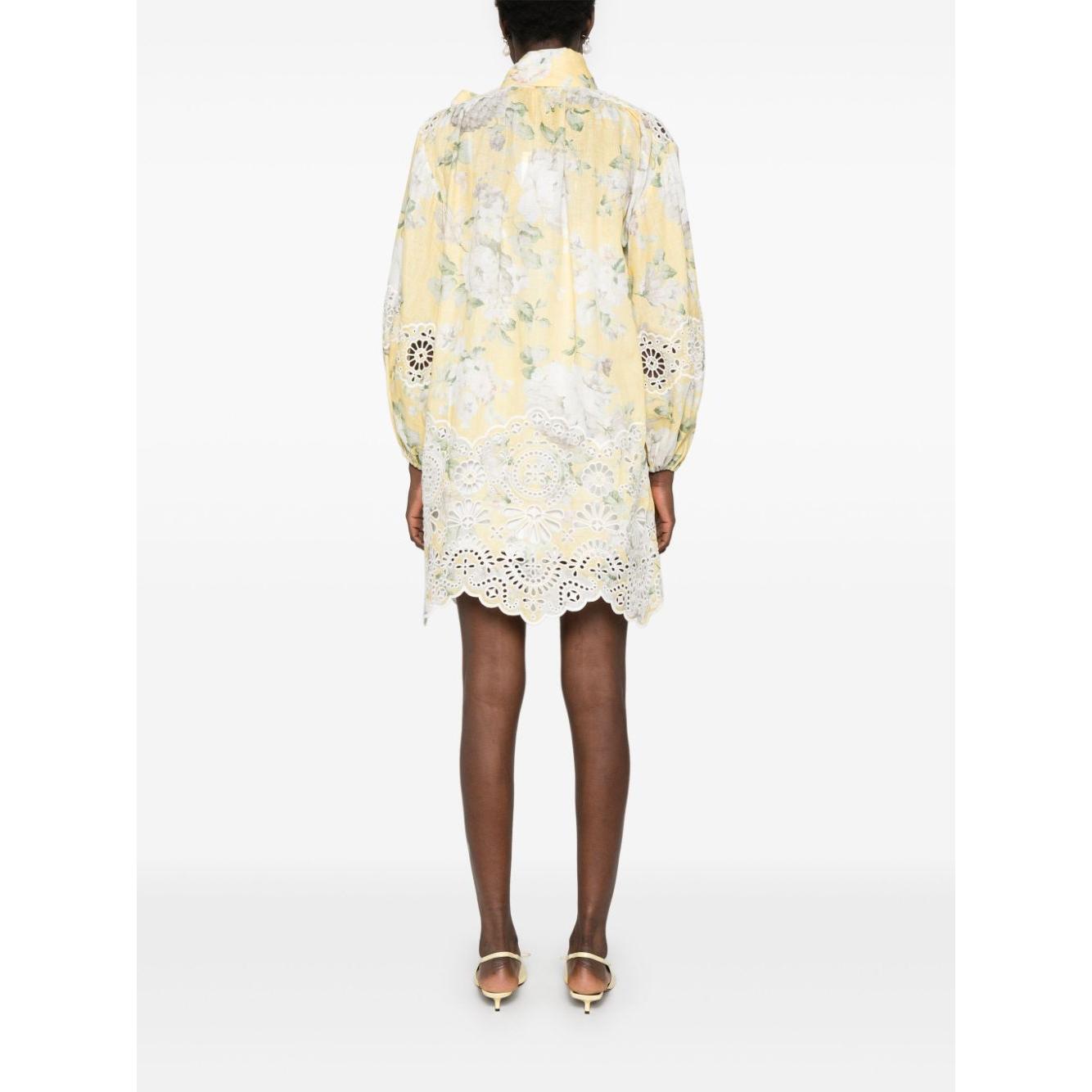 Zimmermann Dresses Yellow Dresses Zimmermann White Smoke