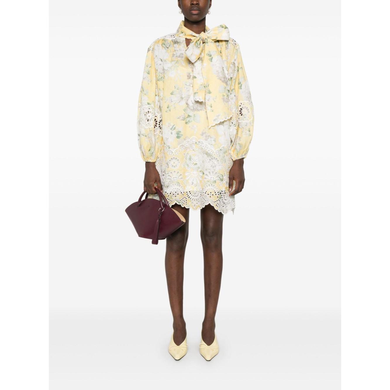 Zimmermann Dresses Yellow Dresses Zimmermann White Smoke