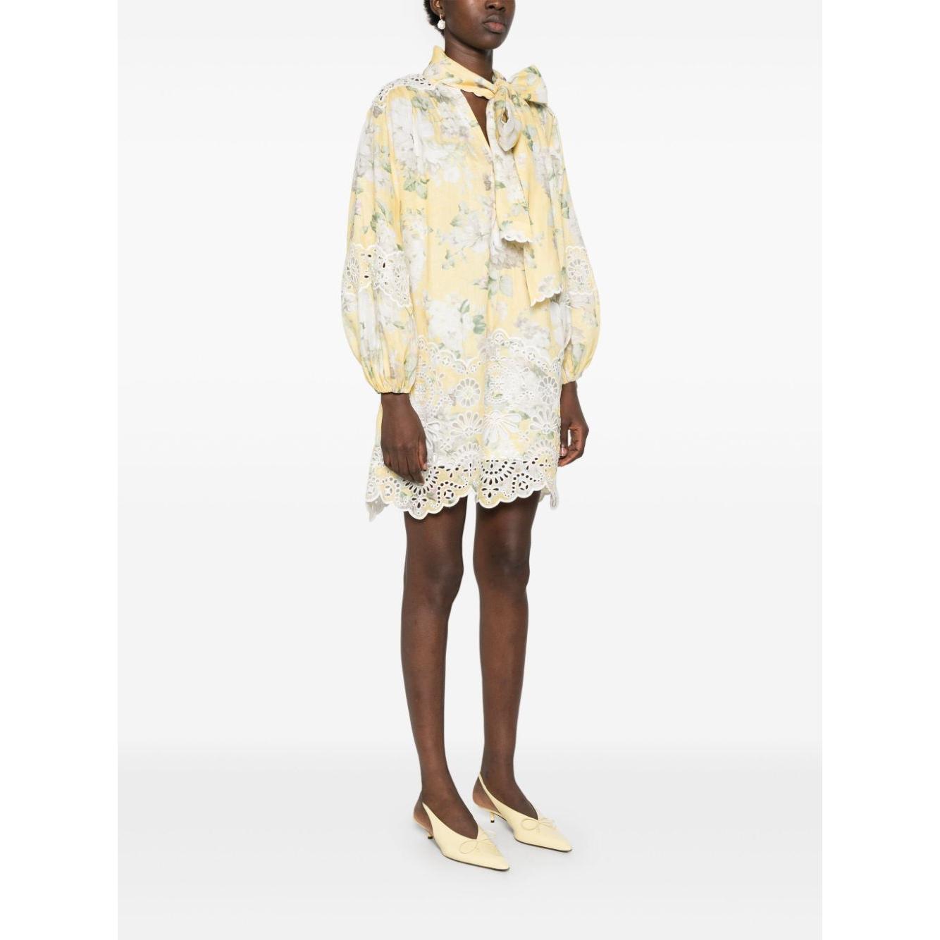 Zimmermann Dresses Yellow Dresses Zimmermann White Smoke