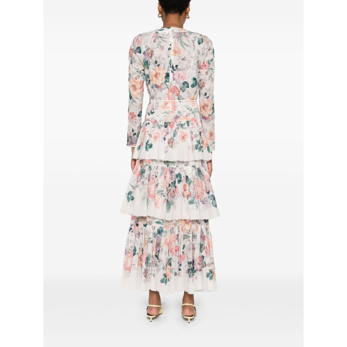 Zimmermann Dresses Beige Dresses Zimmermann White Smoke