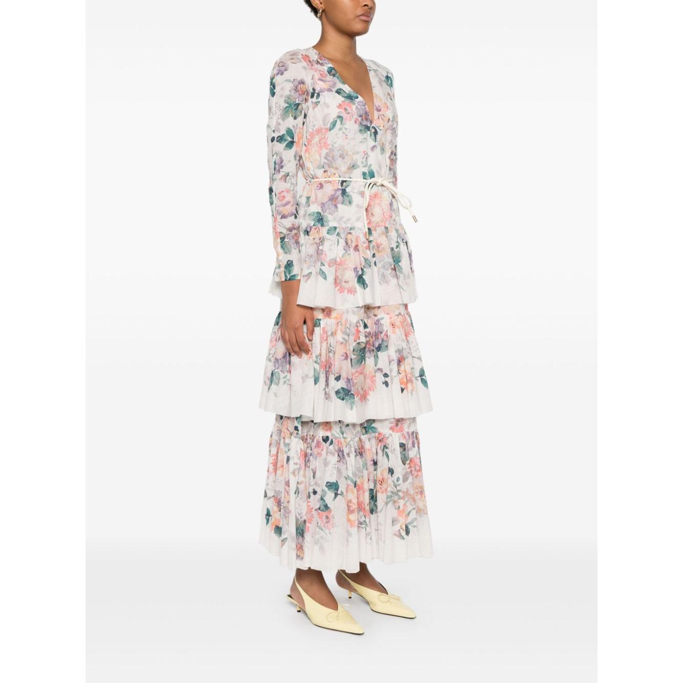 Zimmermann Dresses Beige Dresses Zimmermann White Smoke