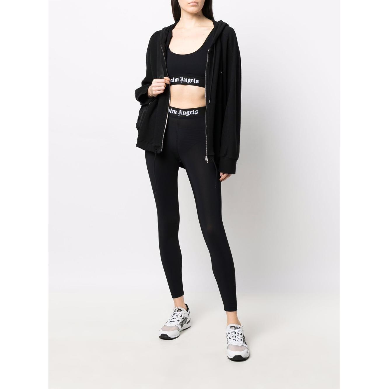 Palm Angels logo sport bra Topwear Palm Angels Lavender