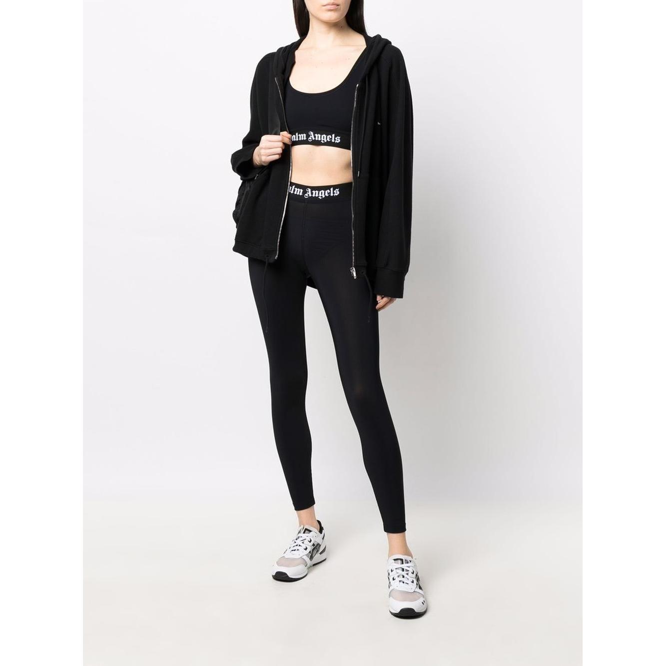 Palm Angels logo sport bra Topwear Palm Angels Lavender