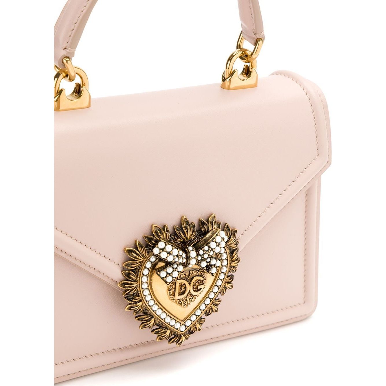 Dolce & Gabbana Small Devotion bag in smooth calfskin