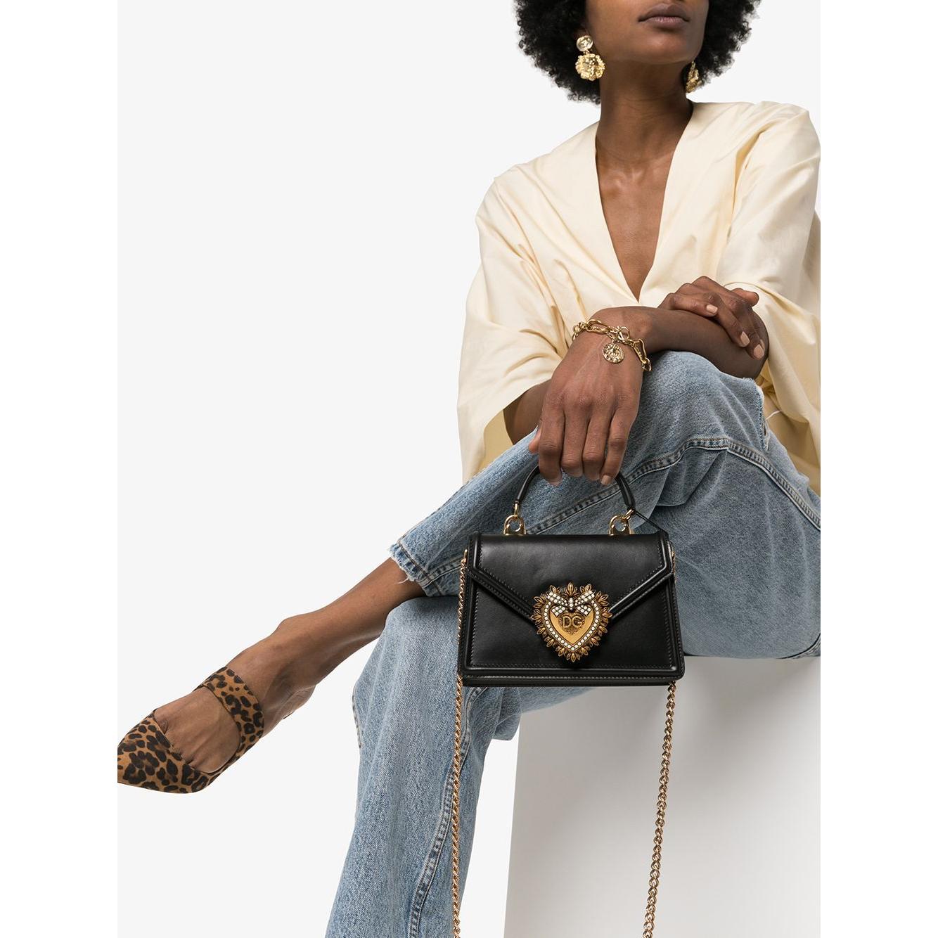Dolce & Gabbana small Devotion tote bag Handbag Dolce & Gabbana Dark Slate Gray