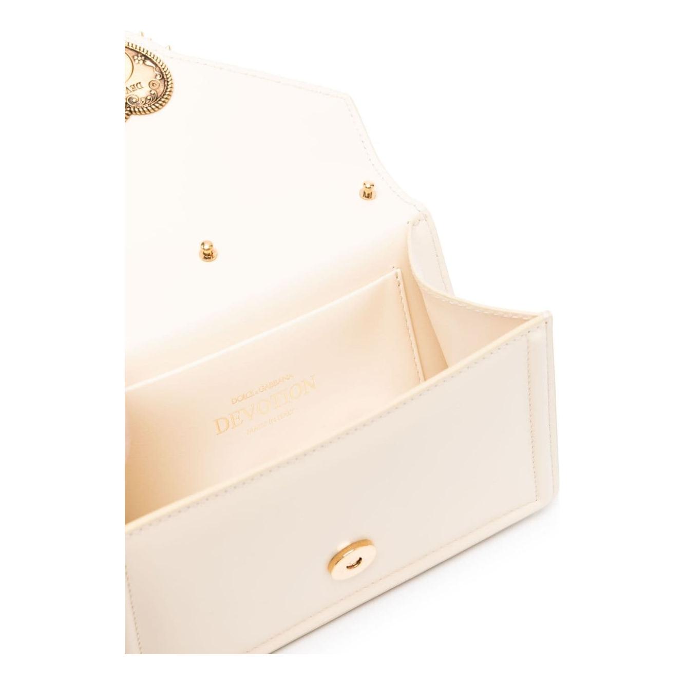 Dolce & Gabbana small Devotion tote bag Handbag Dolce & Gabbana Antique White