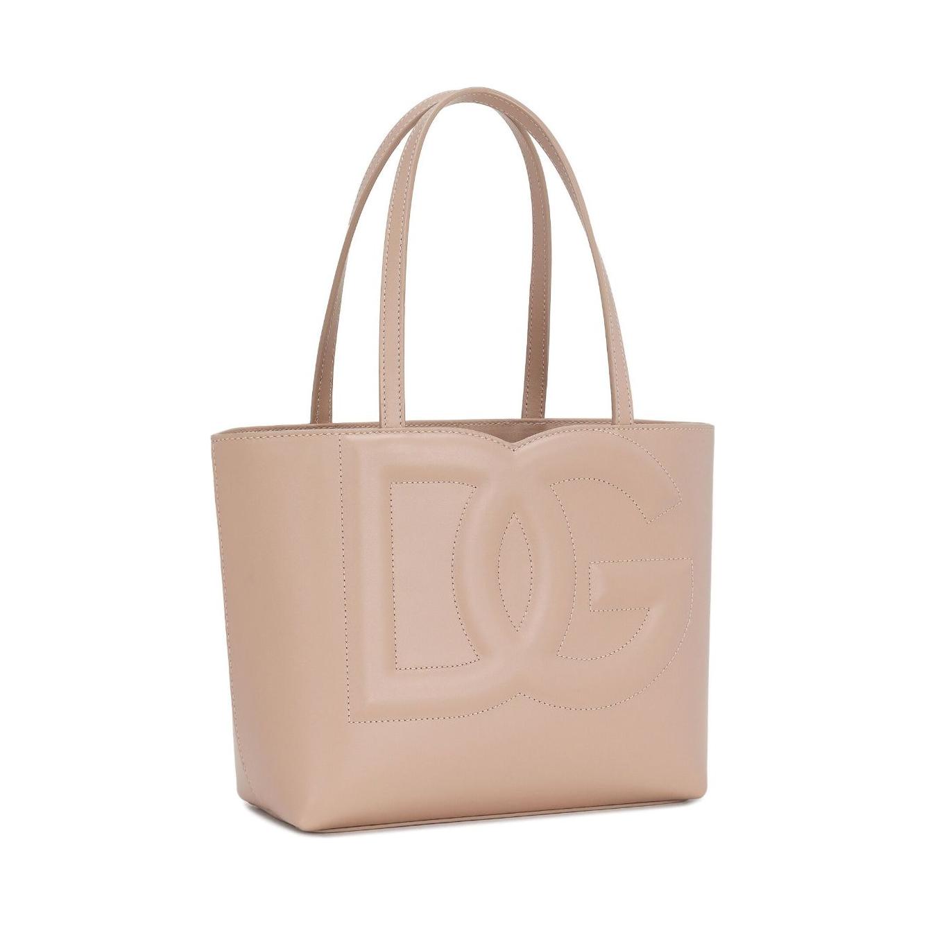 Dolce & Gabbana Small calfskin DG Logo shopper Shopper Dolce & Gabbana Tan