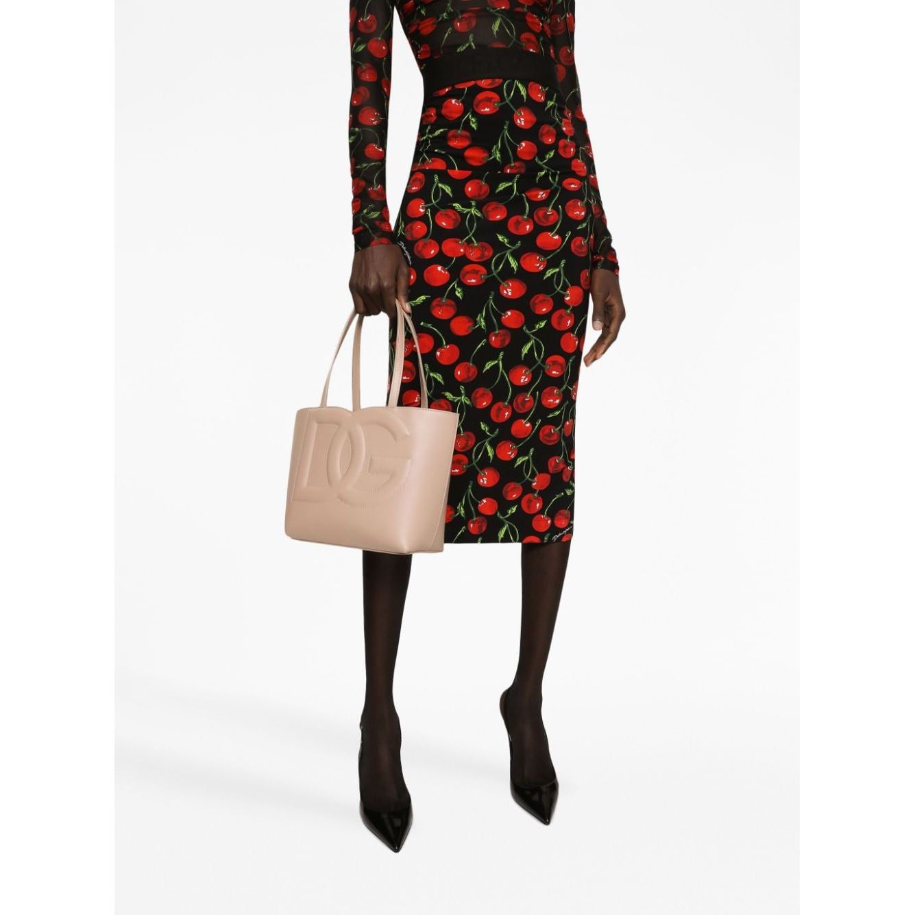 Dolce & Gabbana Small calfskin DG Logo shopper Shopper Dolce & Gabbana Black