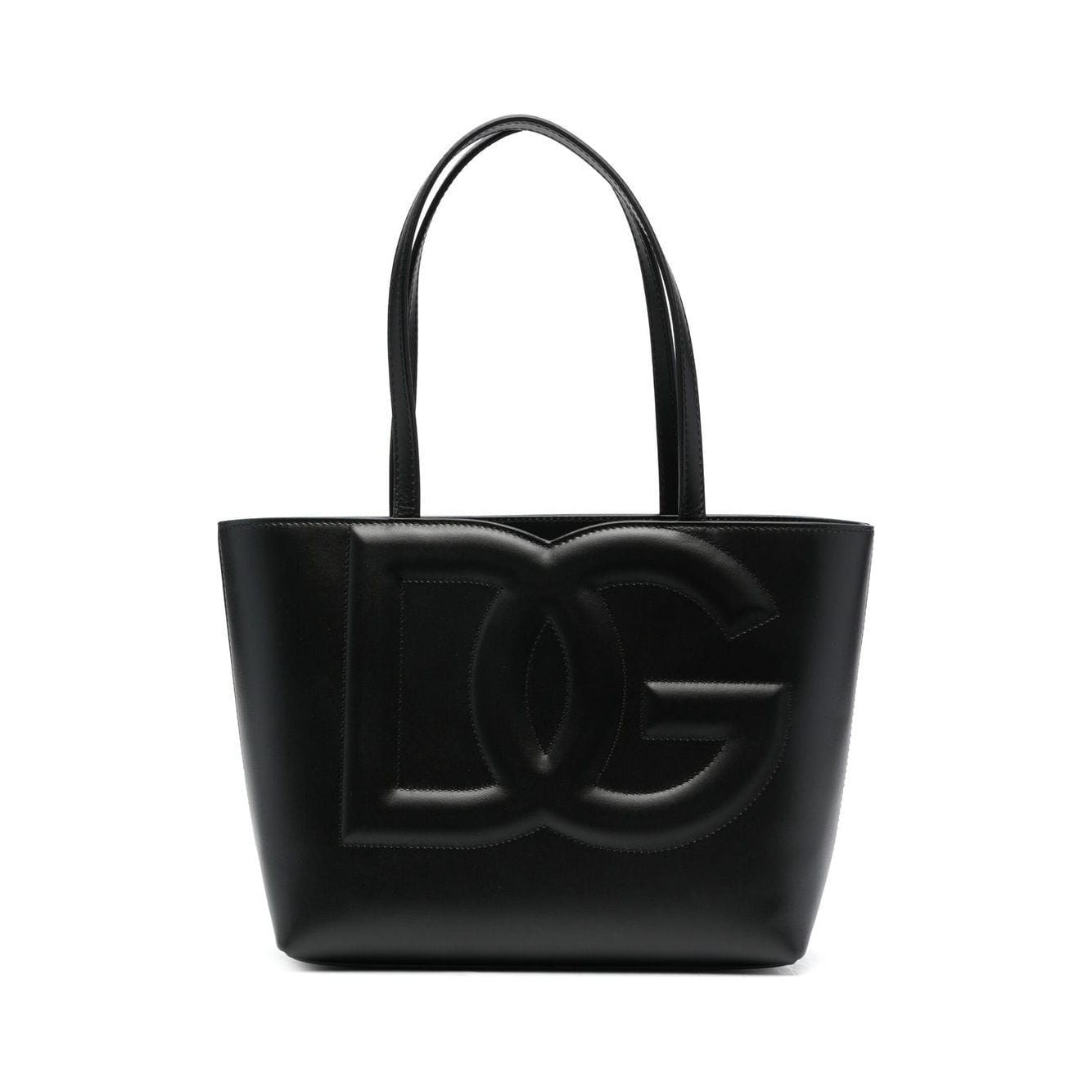 Dolce & Gabbana Small calfskin DG Logo shopper Bag Shopper Dolce & Gabbana Black