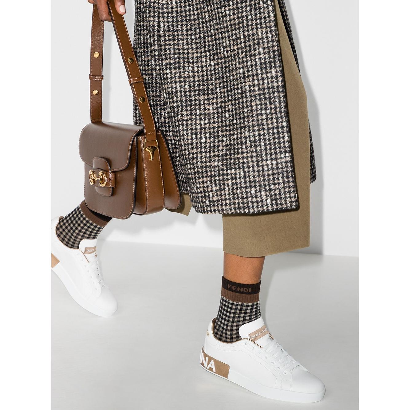 Dolce & Gabbana Portofino calfskin sneakers